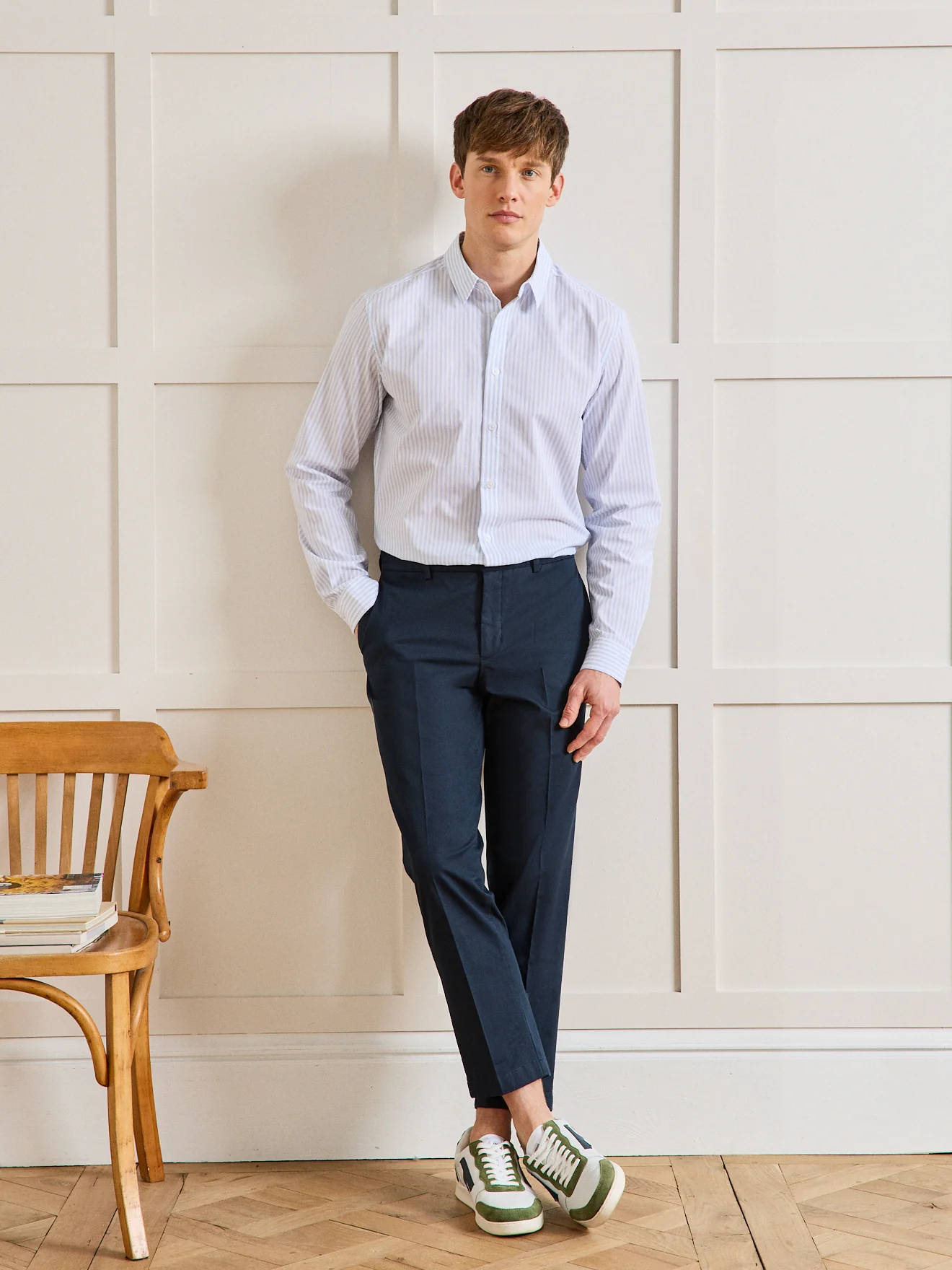 Pantalon chino 7/8ème homme - Image 4