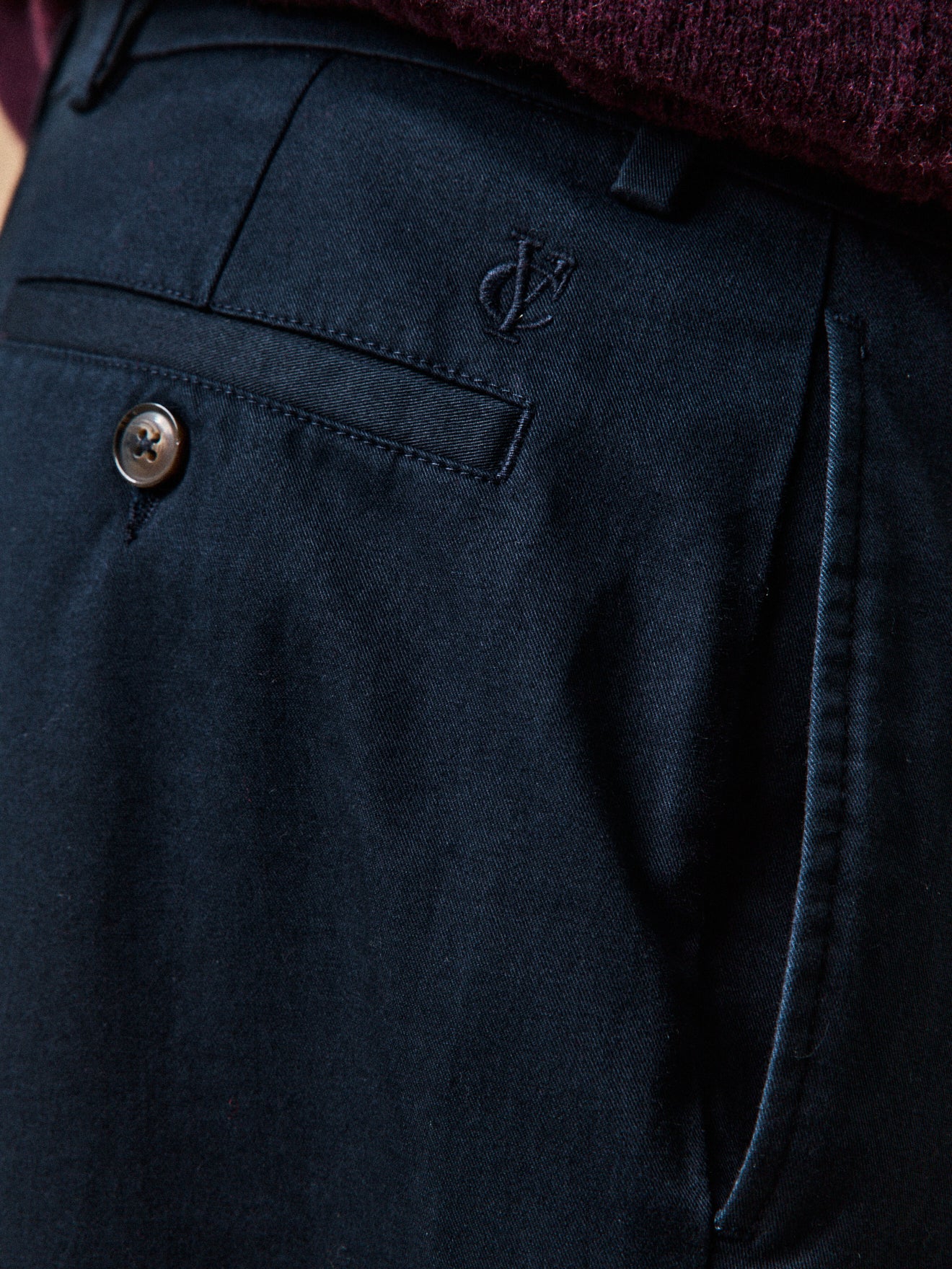 Pantalon chino large homme - Image 4