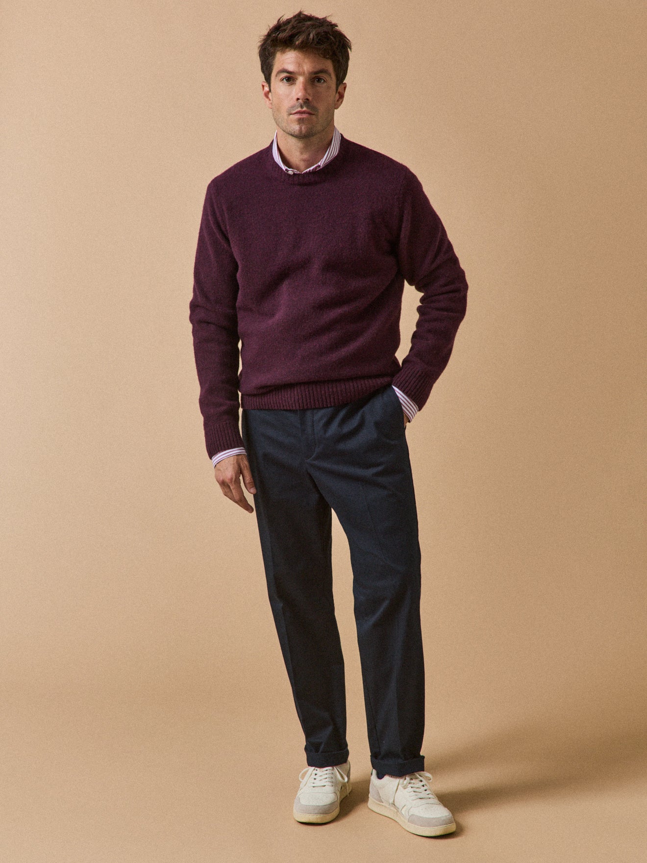 Pantalon chino large homme - Image 5