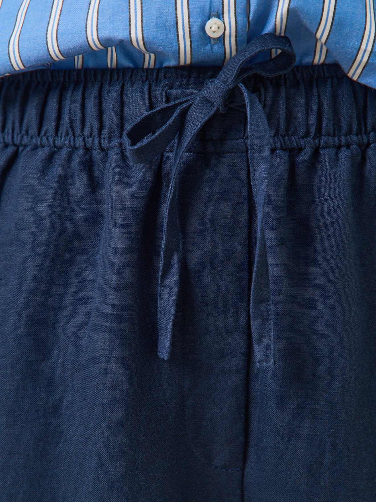 Pantalon droit lin et viscose femme Agathe - Image 3