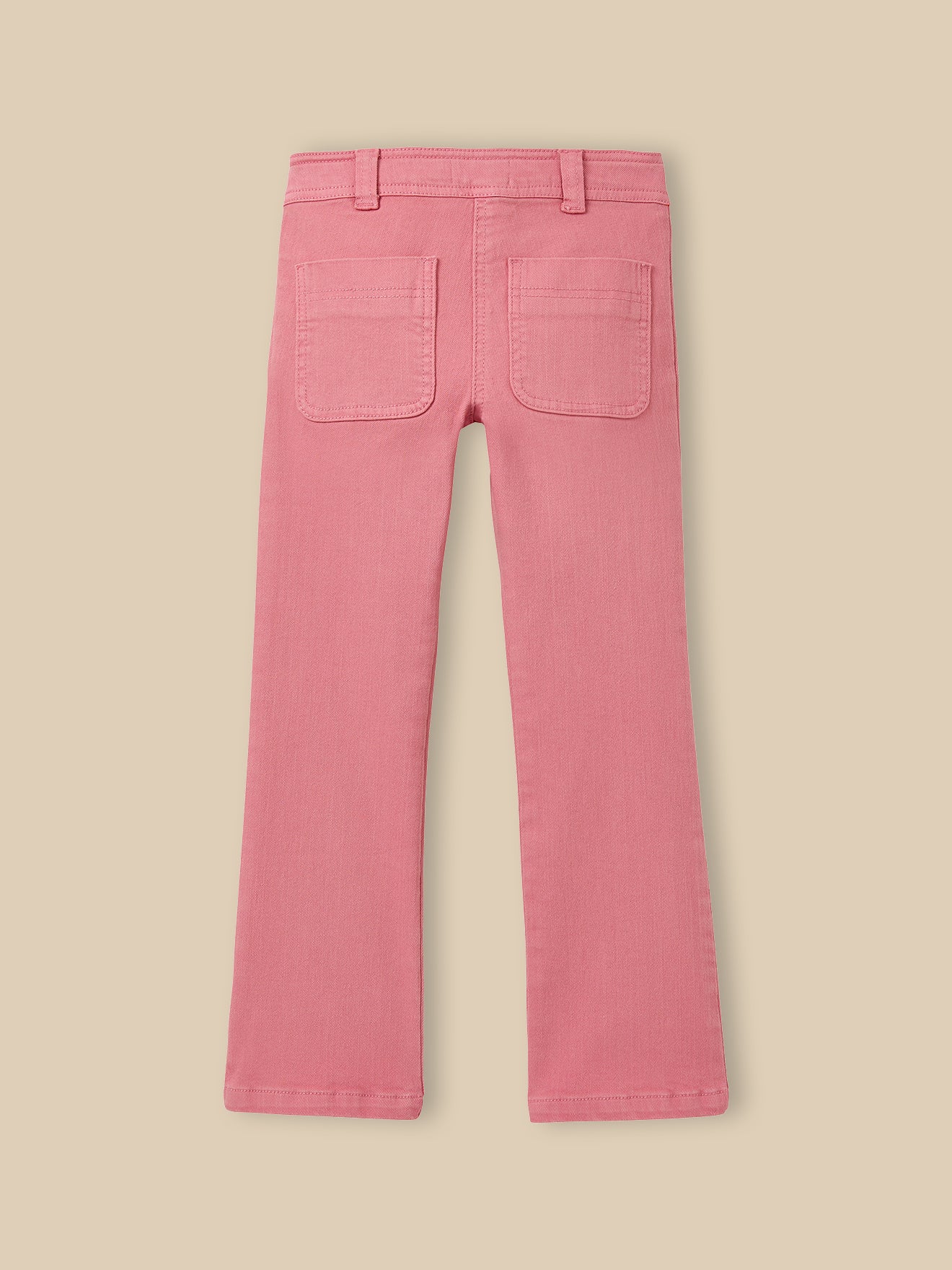 Pantalon flare Fille en twill - Image 2