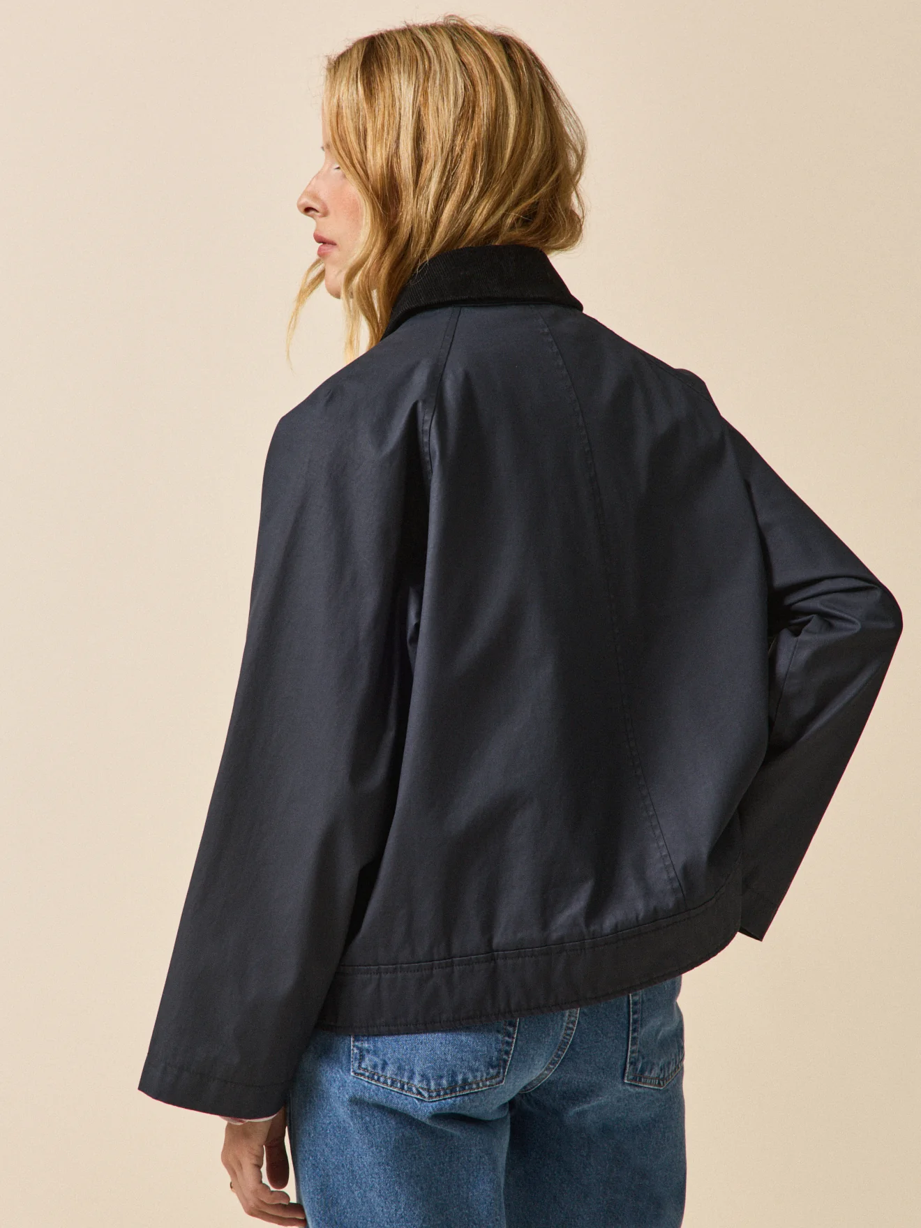 Veste coton enduit femme - Image 3