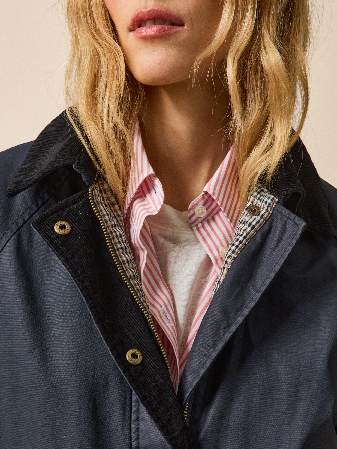 Veste coton enduit femme - Image 4