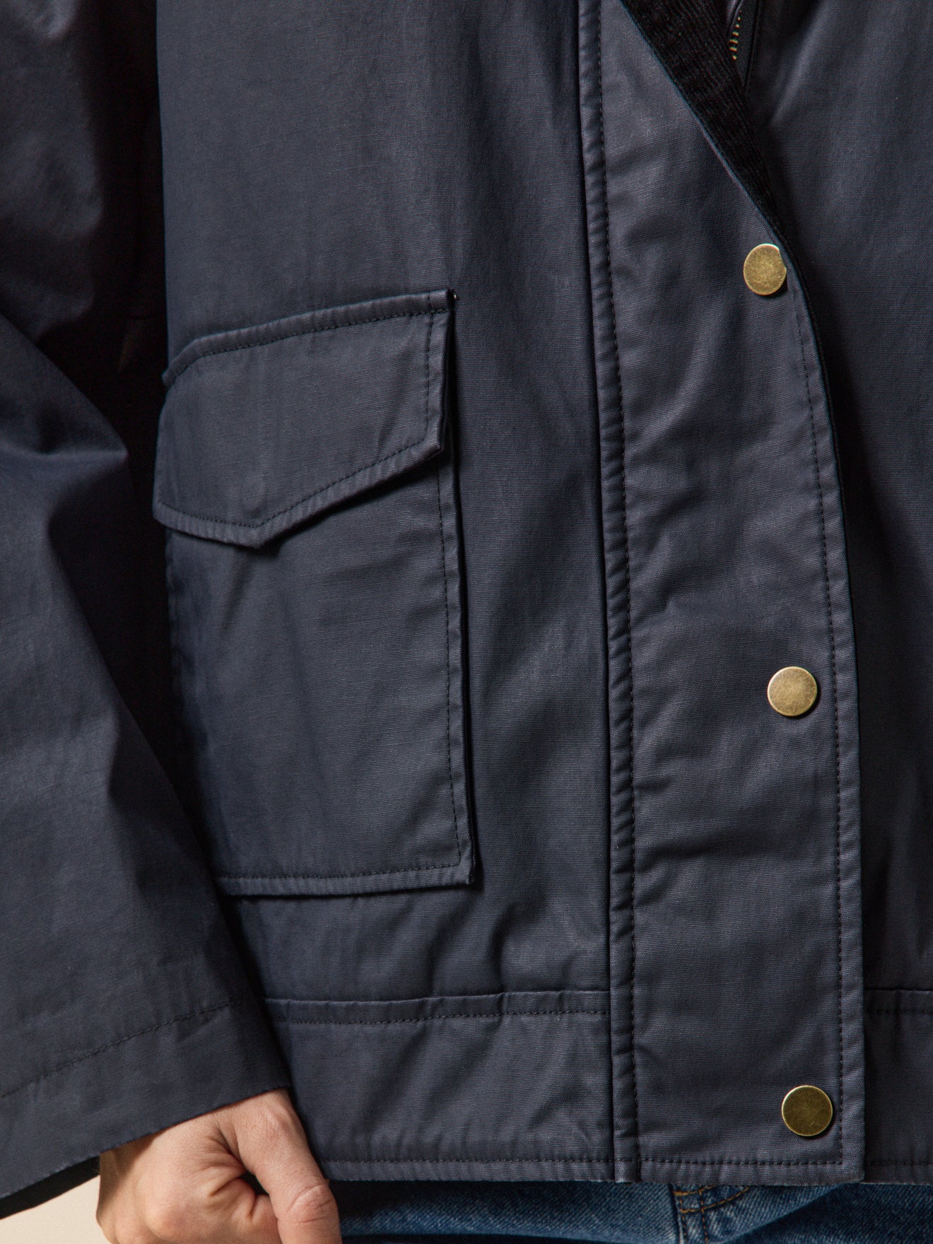 Veste coton enduit femme - Image 5