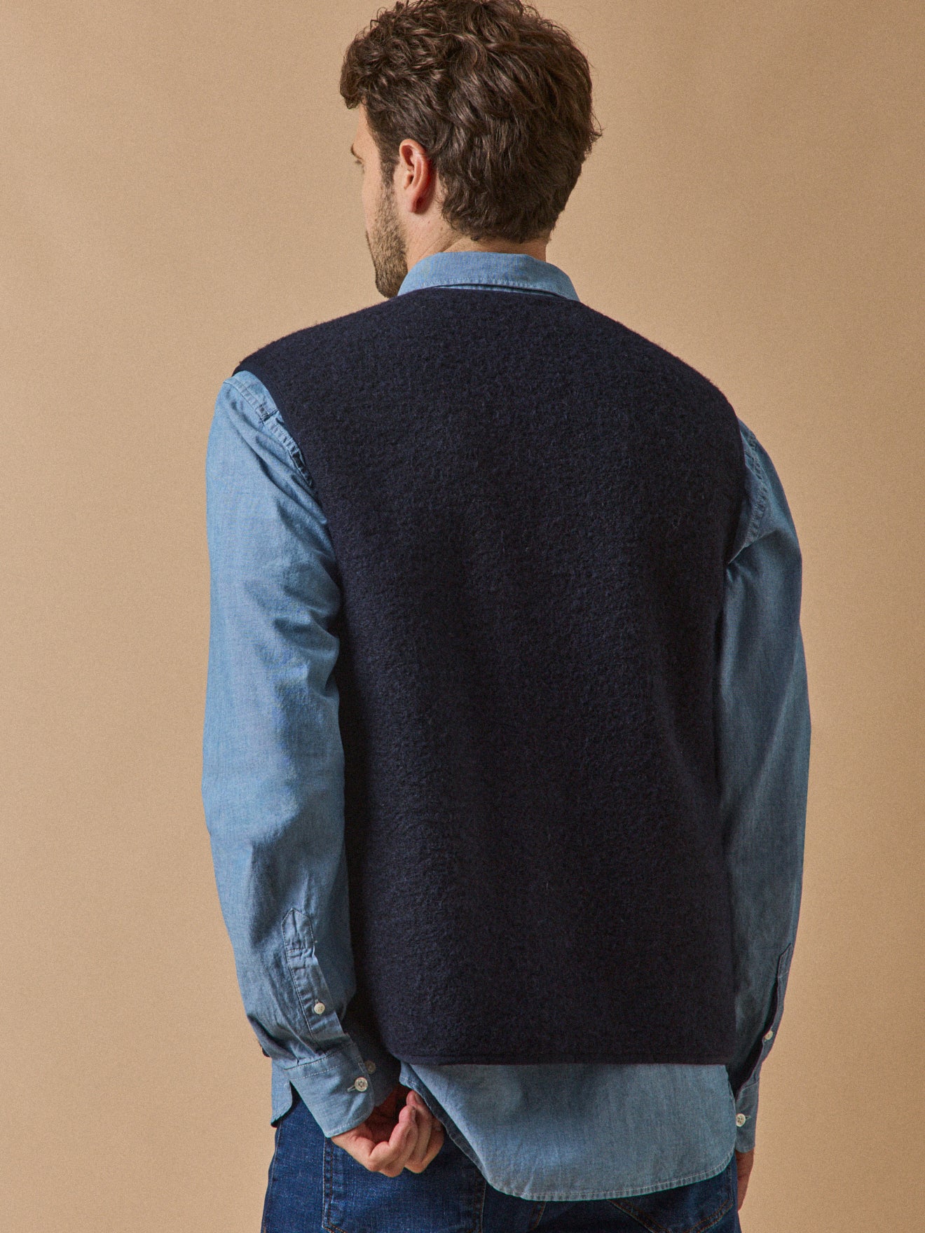 Gilet zippé sans manches homme - Image 3