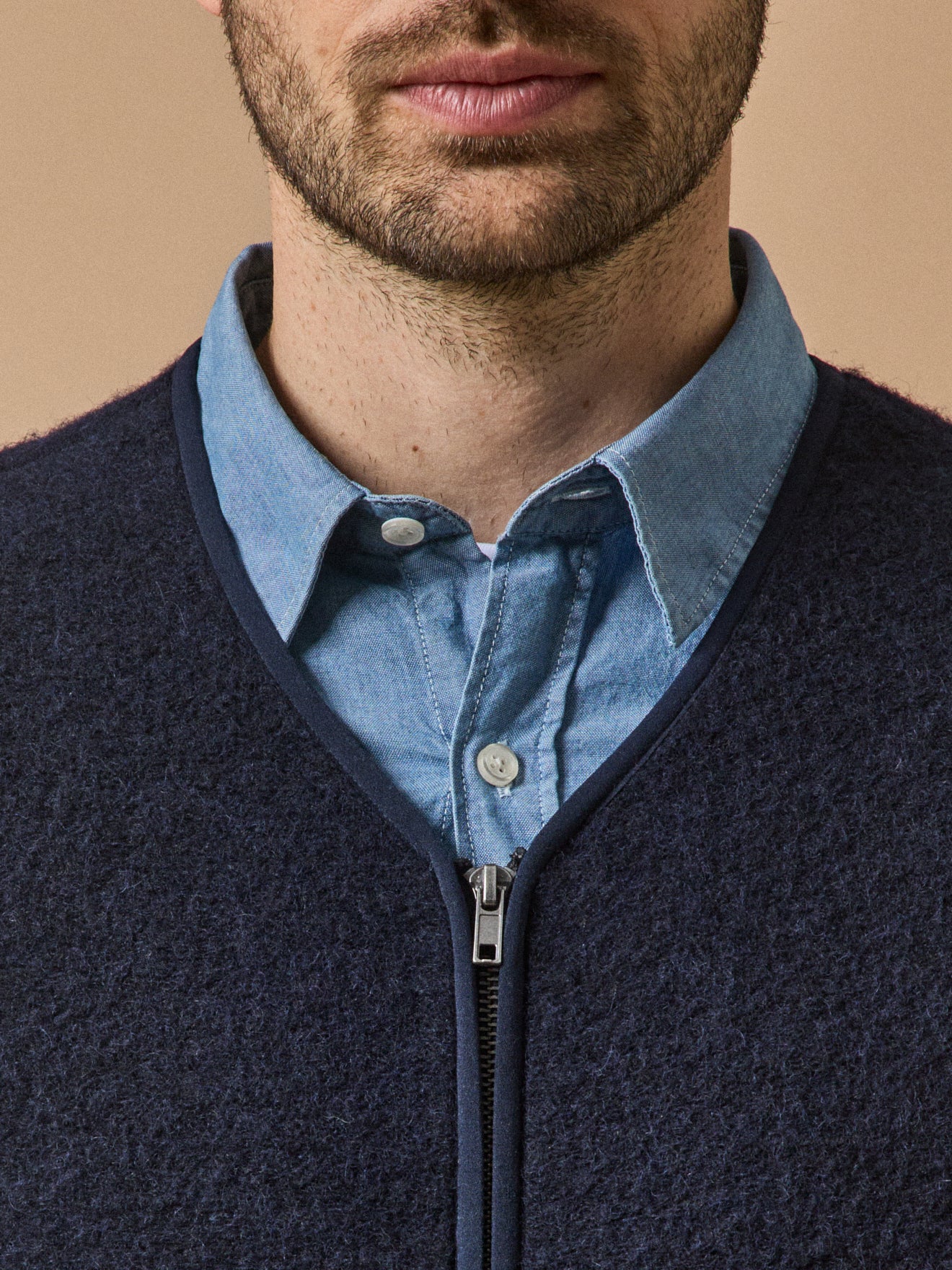 Gilet zippé sans manches homme - Image 5