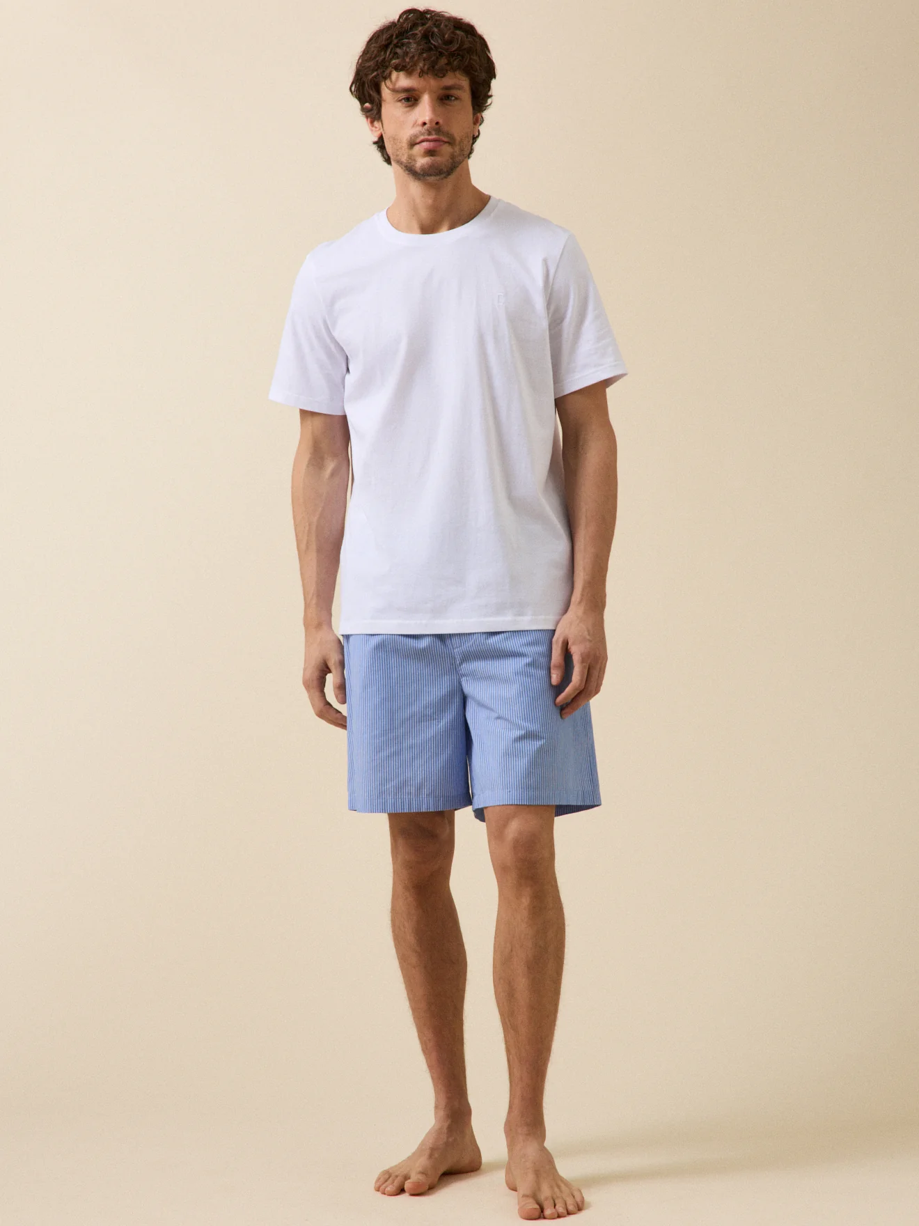 Pyjama short bi-matière homme - Image 4