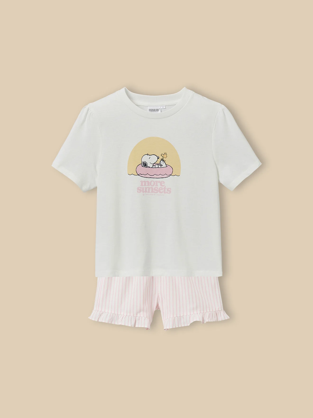 Pyjashort Fille Cyrillus x PEANUTS(TM) Collection Snoopy