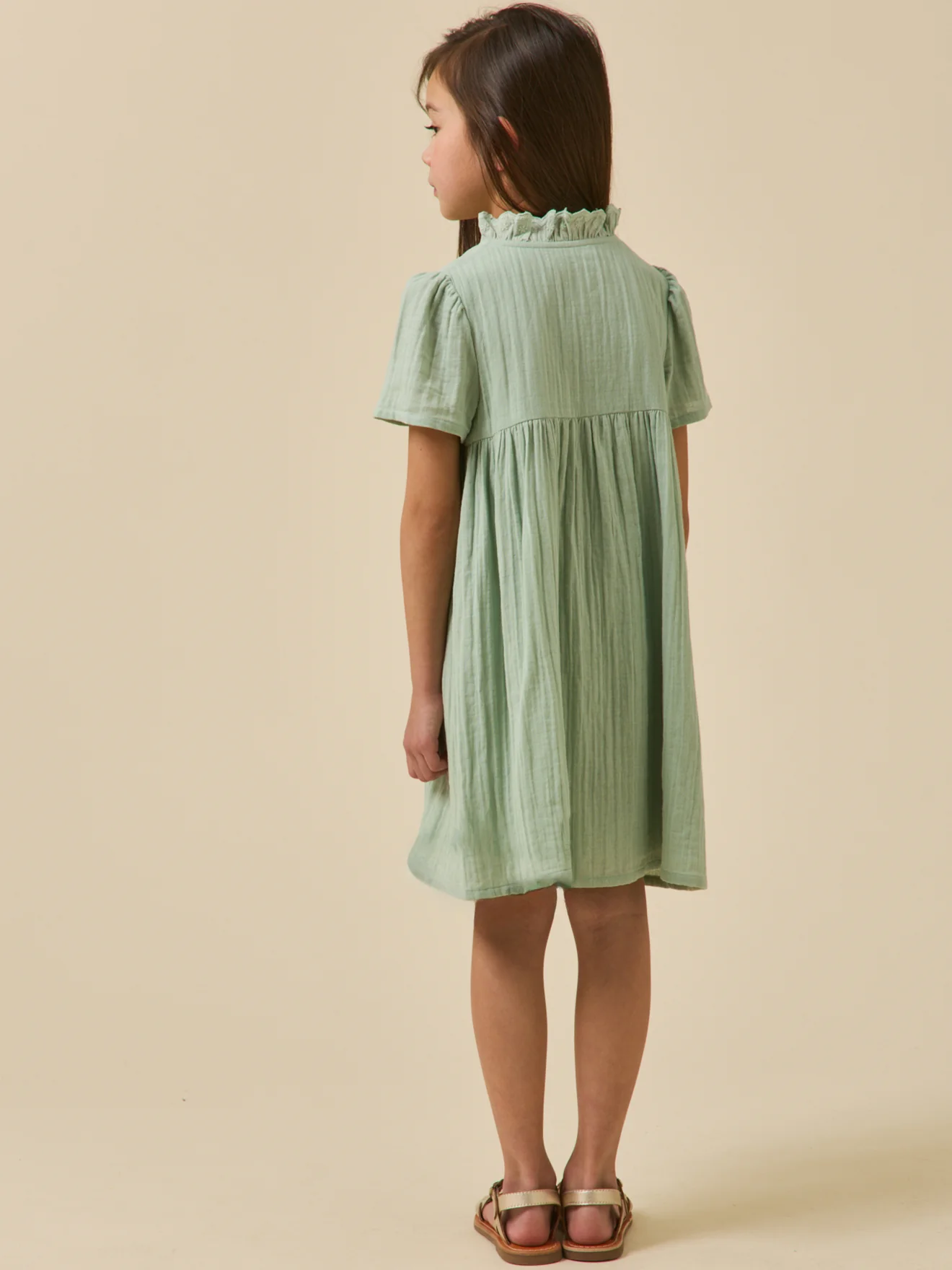 Robe en gaze de coton Fille - Image 2
