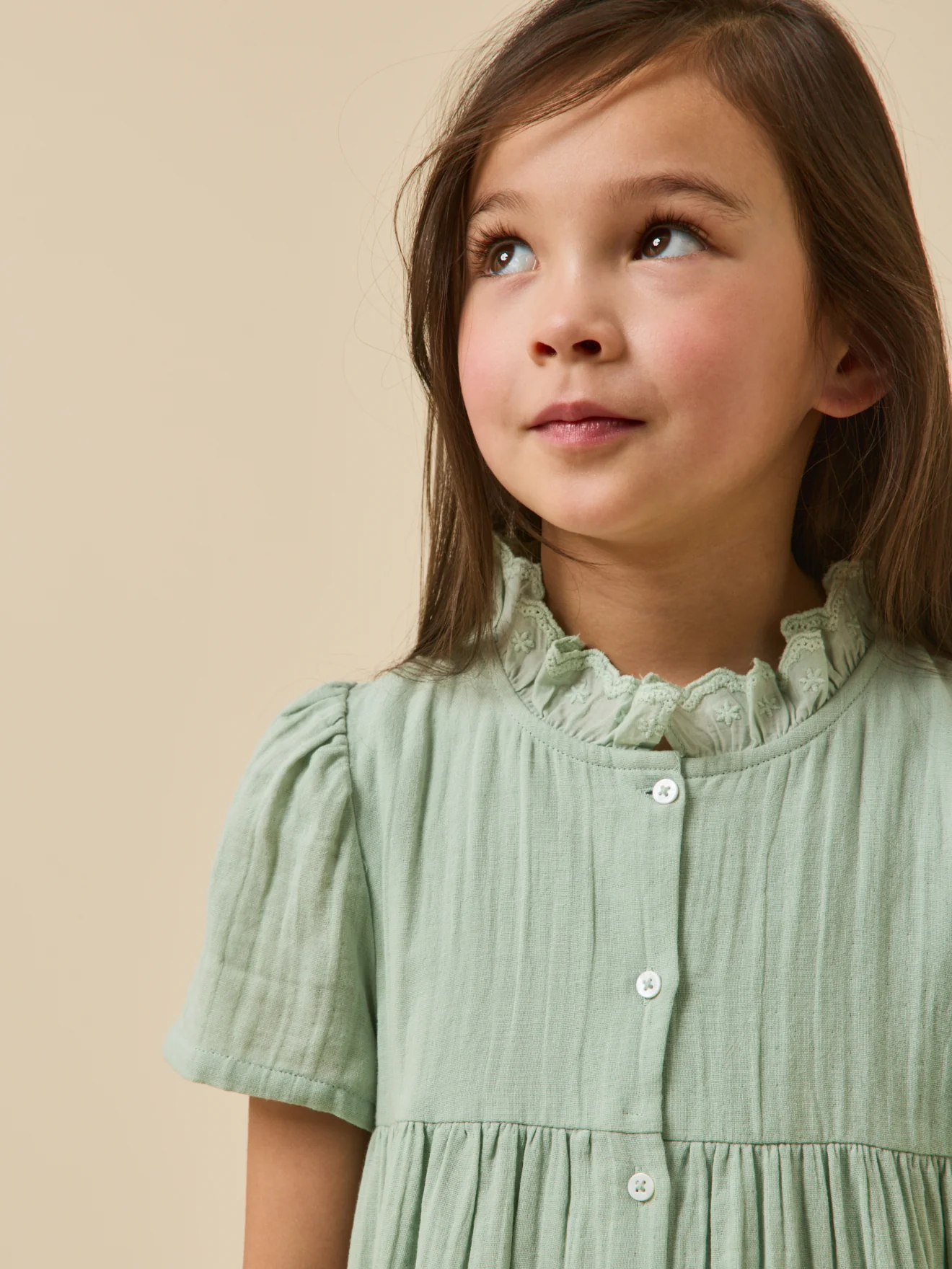 Robe en gaze de coton Fille - Image 3