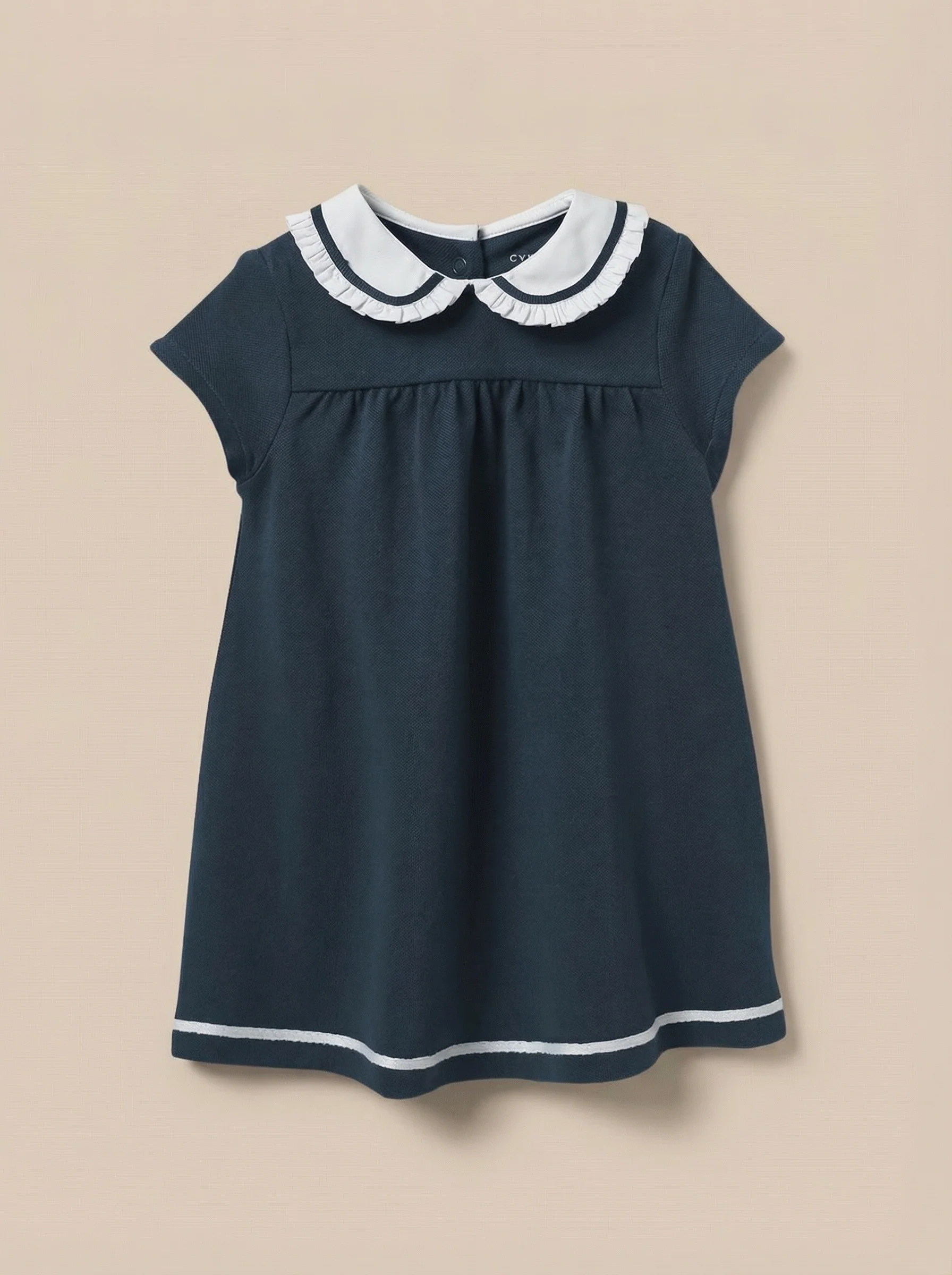 Robe maille piquée bébé - Coton biologique