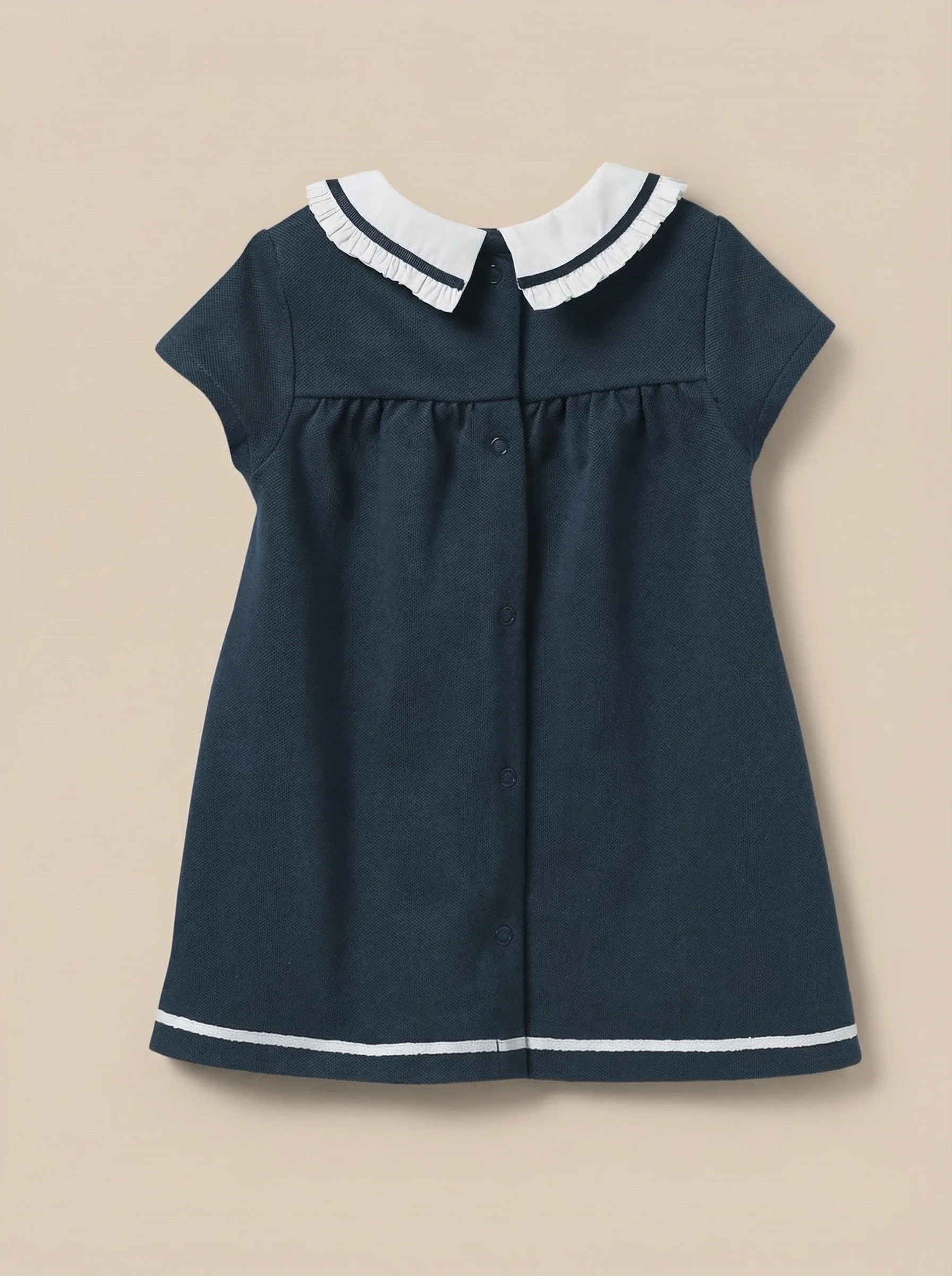 Robe maille piquée bébé - Coton biologique - Image 2