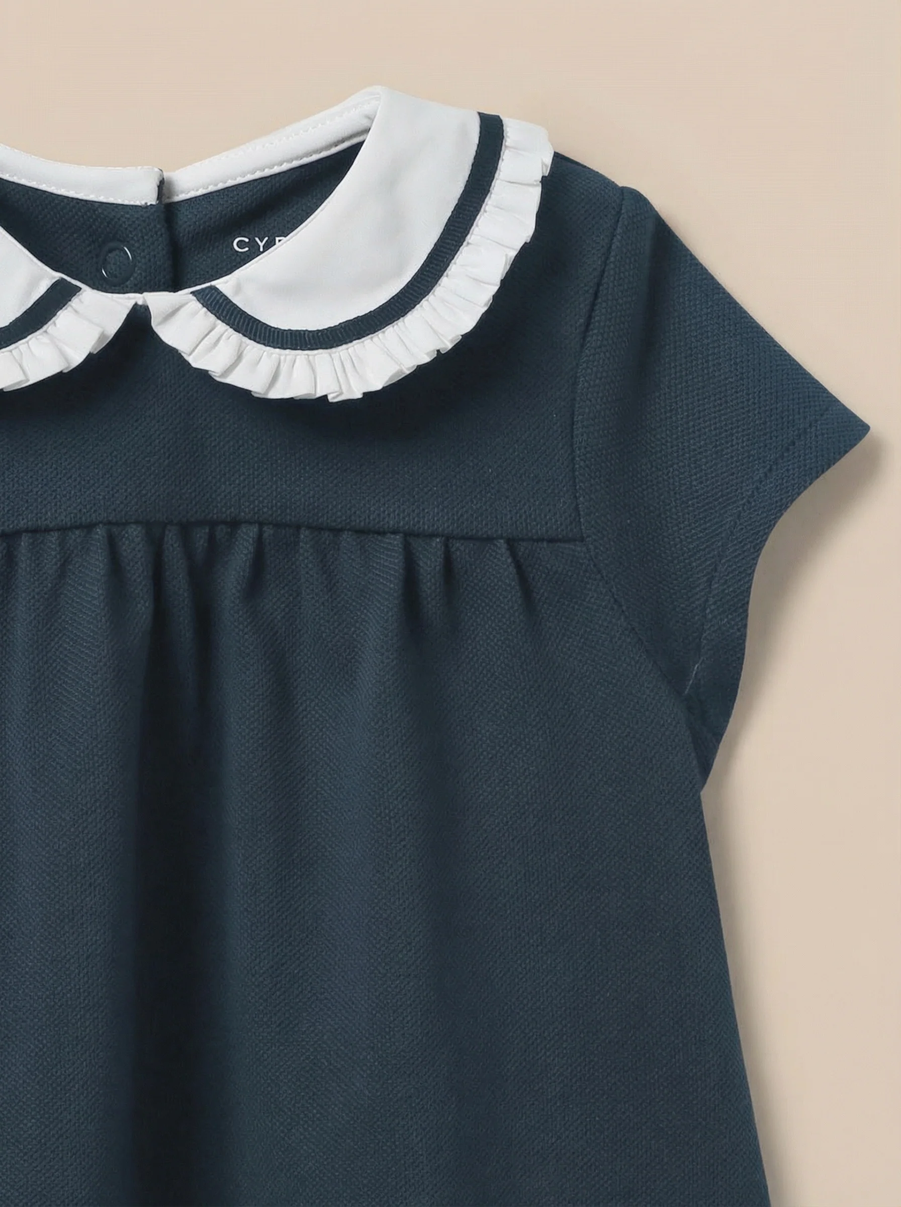 Robe maille piquée bébé - Coton biologique - Image 3