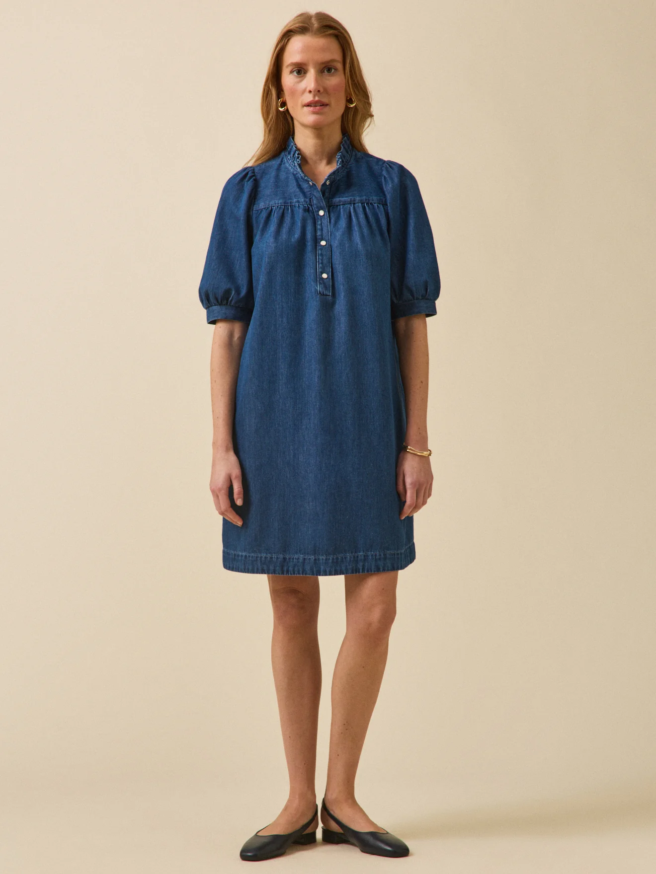 Robe courte jean femme coton biologique - Image 5