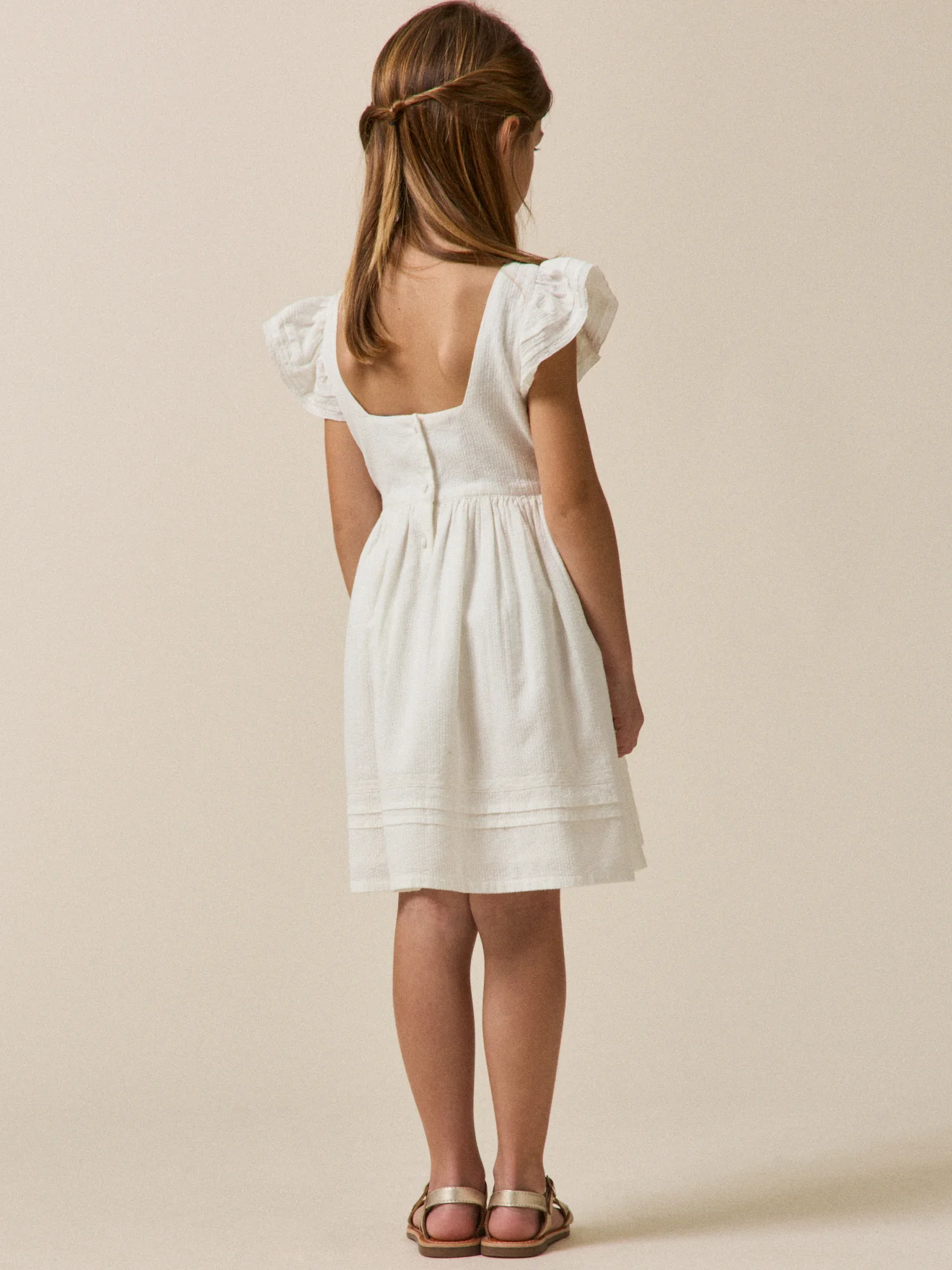 Robe trousseau Fille Sixtine - Collection Fêtes et Mariages - Image 3