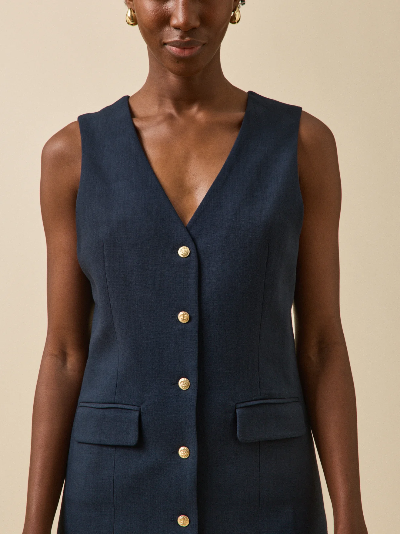Robe courte sans manches femme - Image 3
