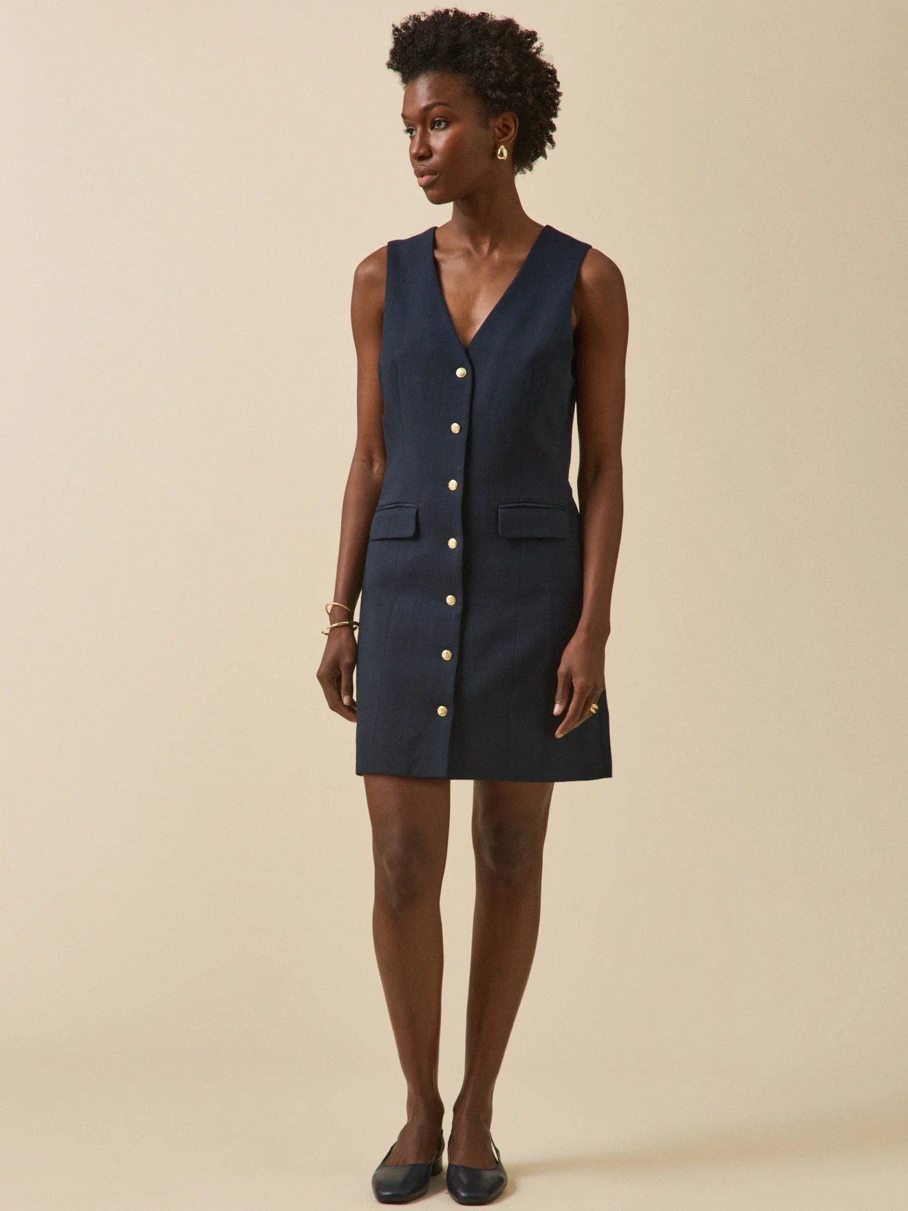 Robe courte sans manches femme - Image 5