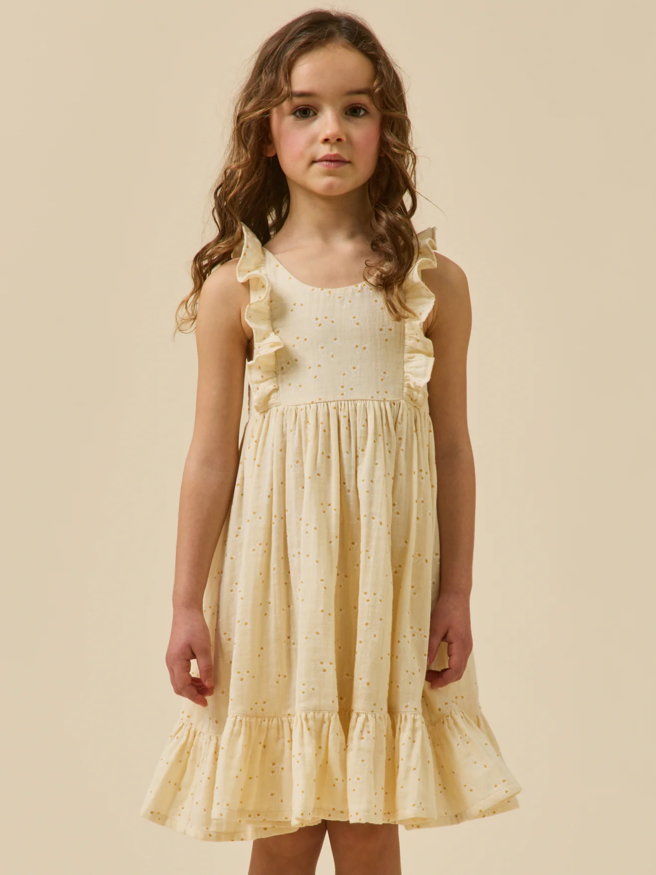 Robe pâquerettes Fille