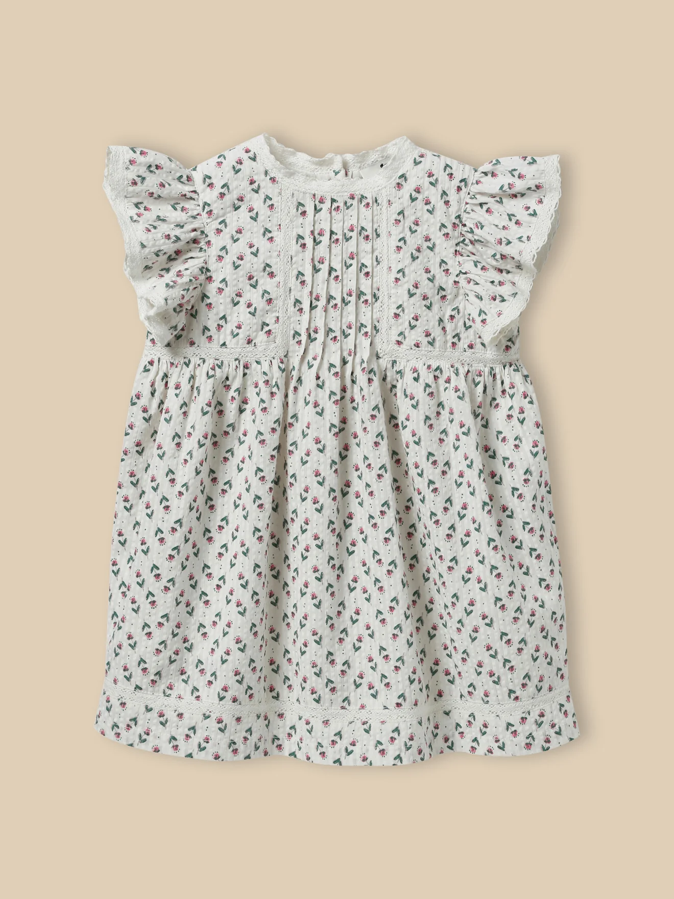 Robe en seersucker bébé