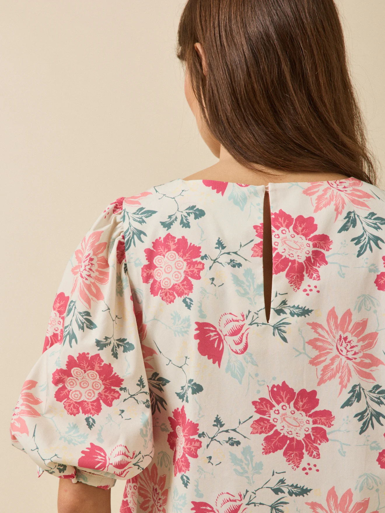 Robe courte cérémonie femme imprimé Rosala - Image 4