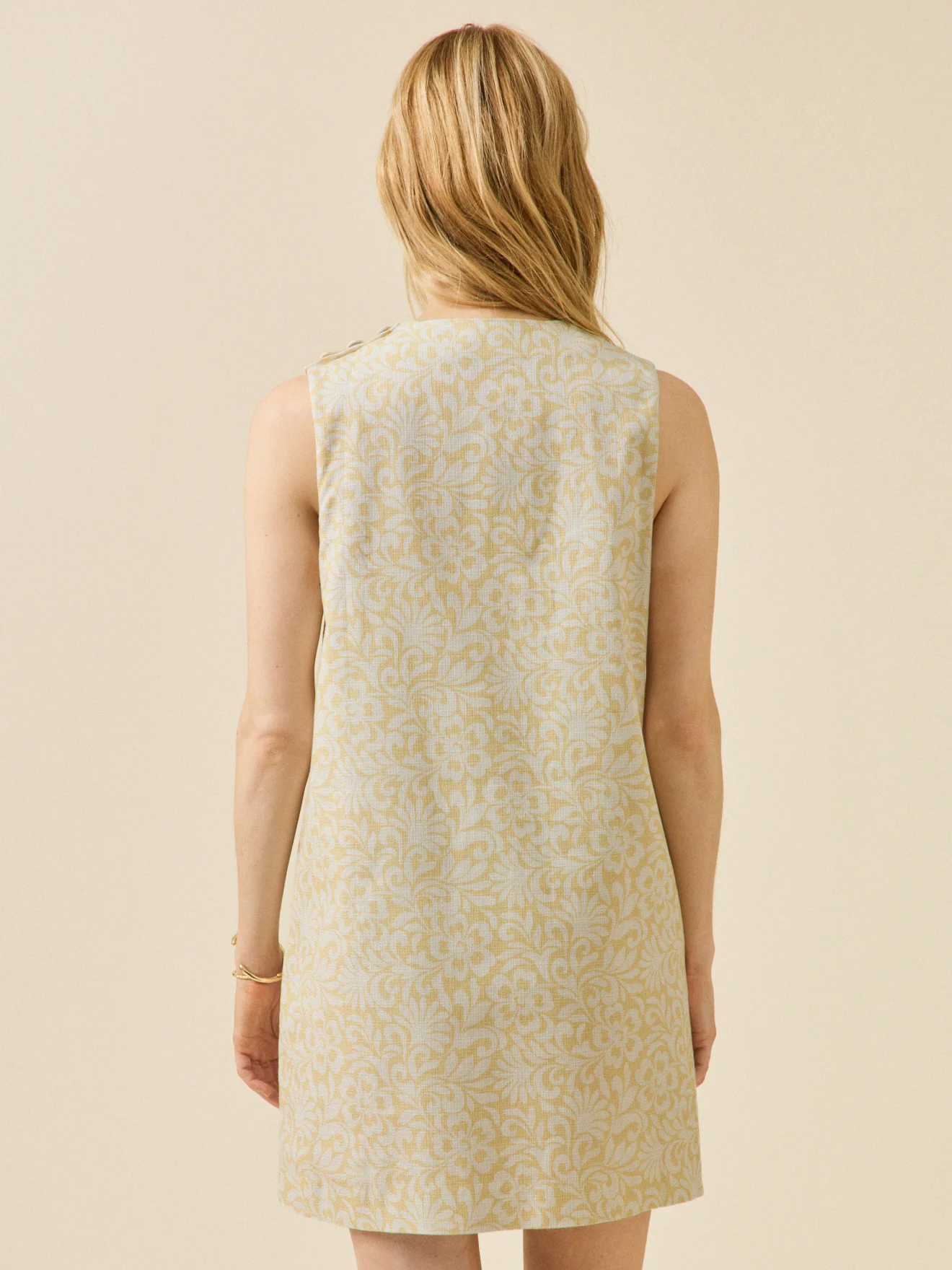Robe chasuble femme imprimé Wallpaper - Image 2