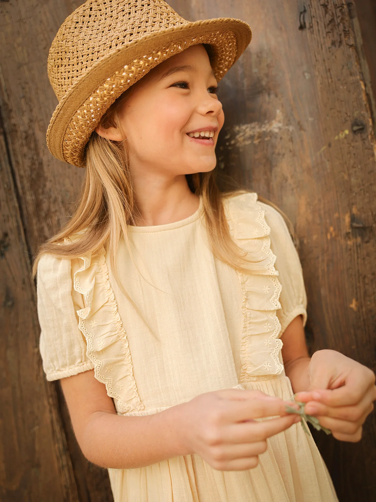 Robe Fille en gaze de coton biologique - Image 2