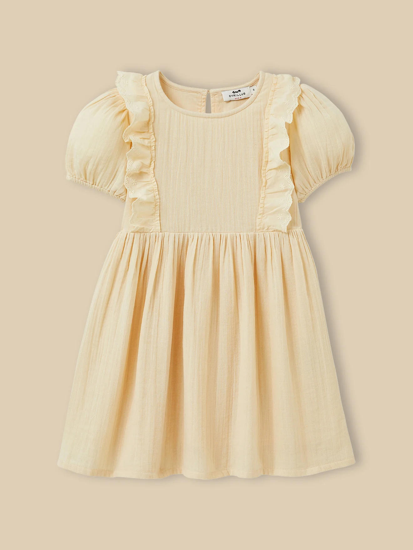 Robe Fille en gaze de coton biologique - Image 3
