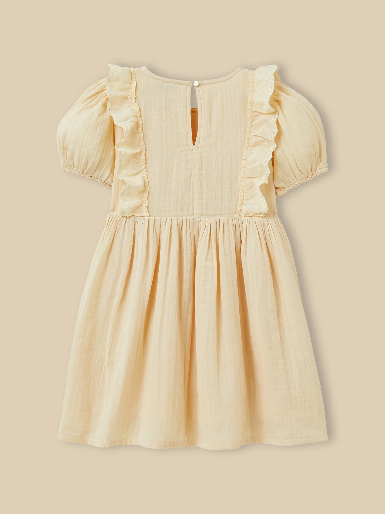 Robe Fille en gaze de coton biologique - Image 4
