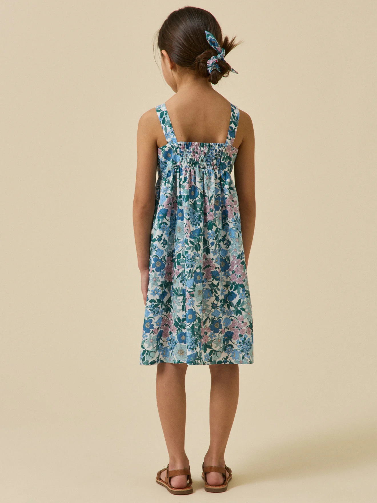 Robe en tissu Liberty Clara Bell Fille - Image 2
