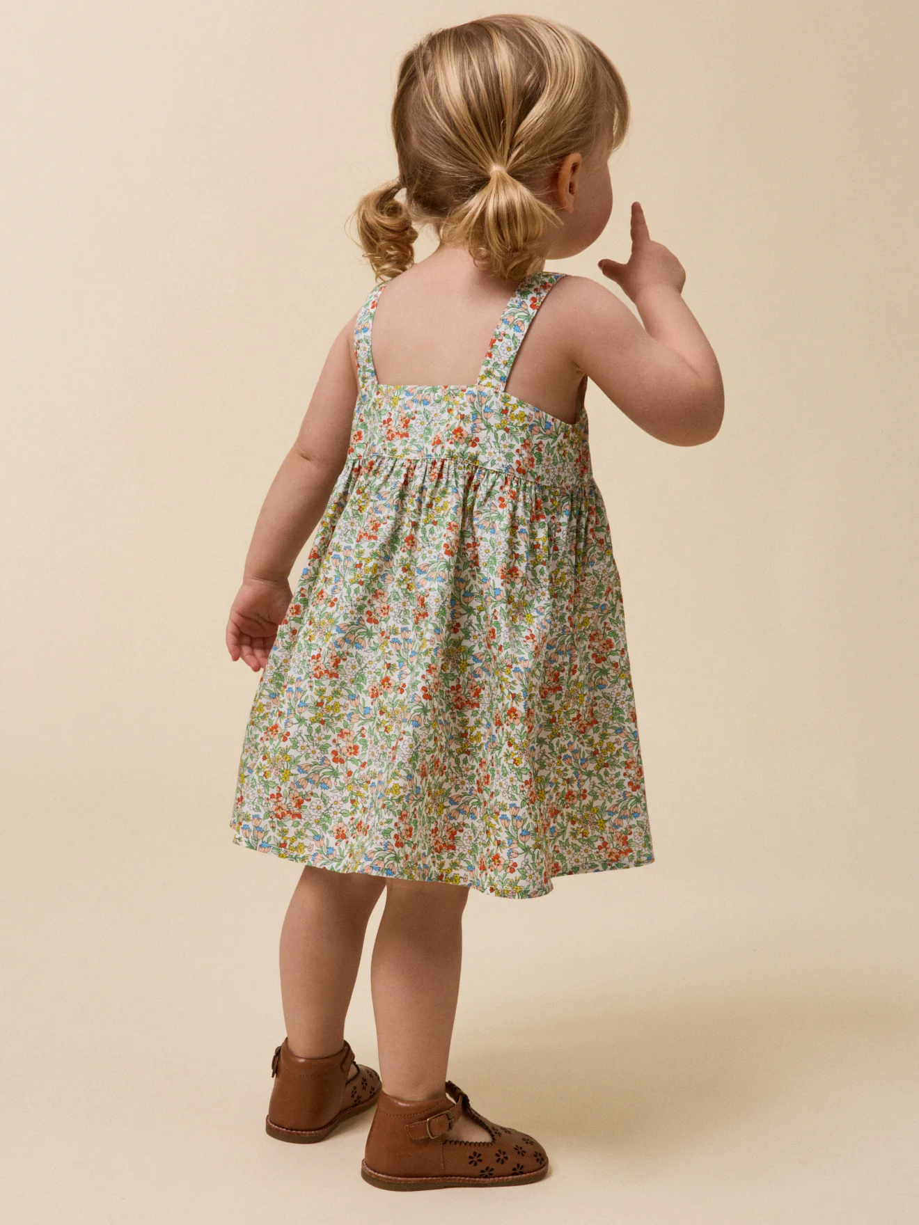 Robe en tissu Liberty Nazanin Bébé - Image 2