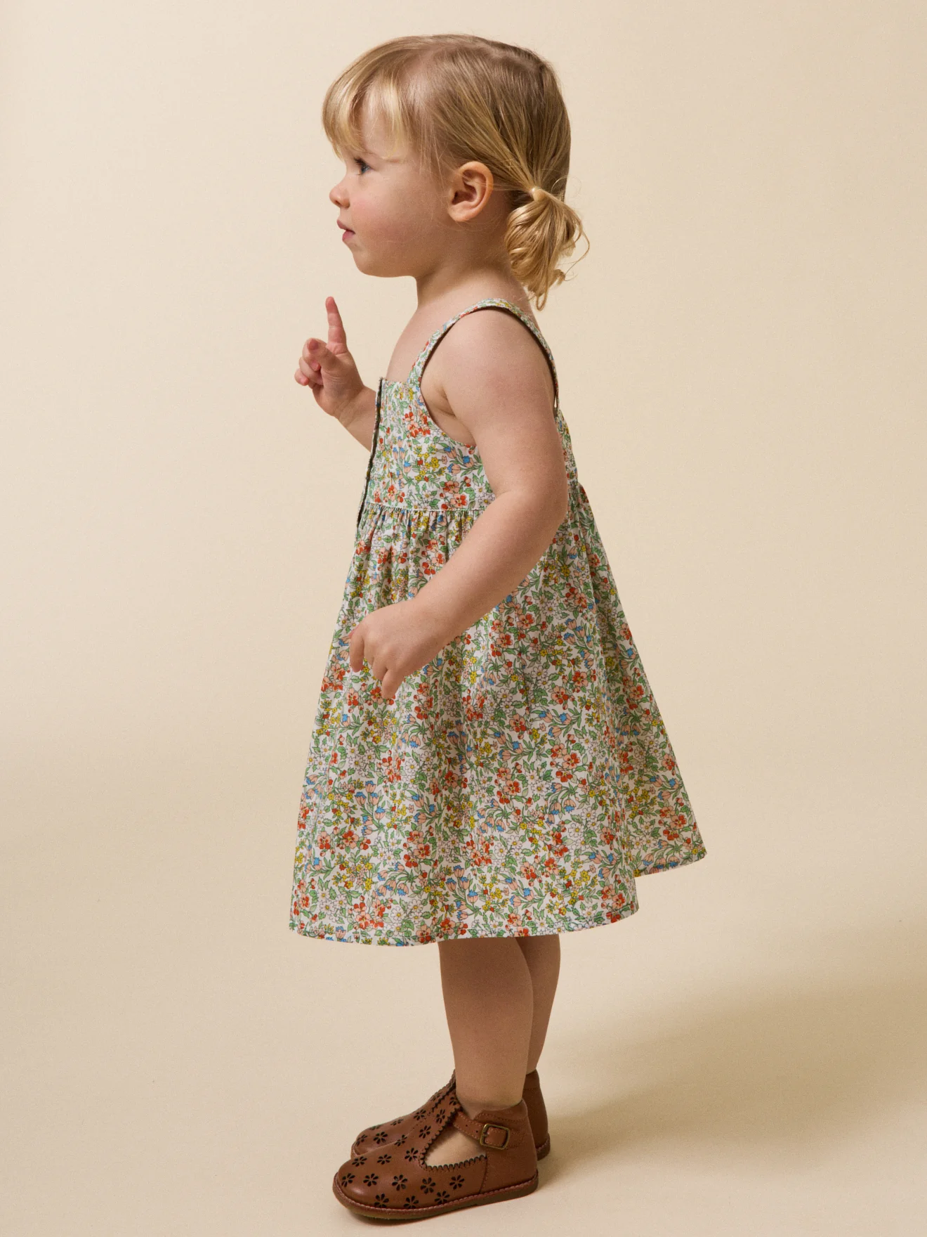 Robe en tissu Liberty Nazanin Bébé - Image 4