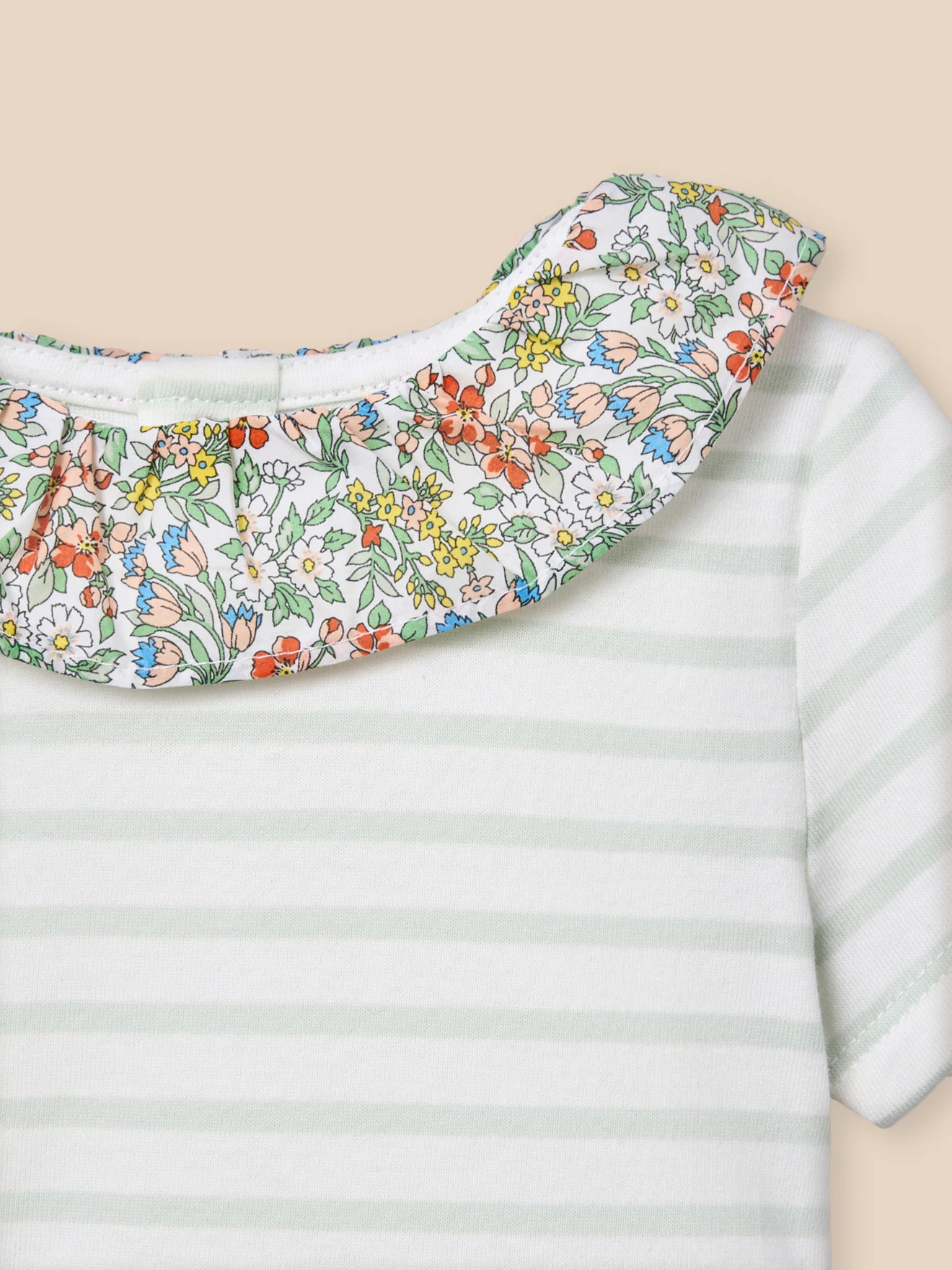 Robe marinière bébé - Coton biologique - Image 3
