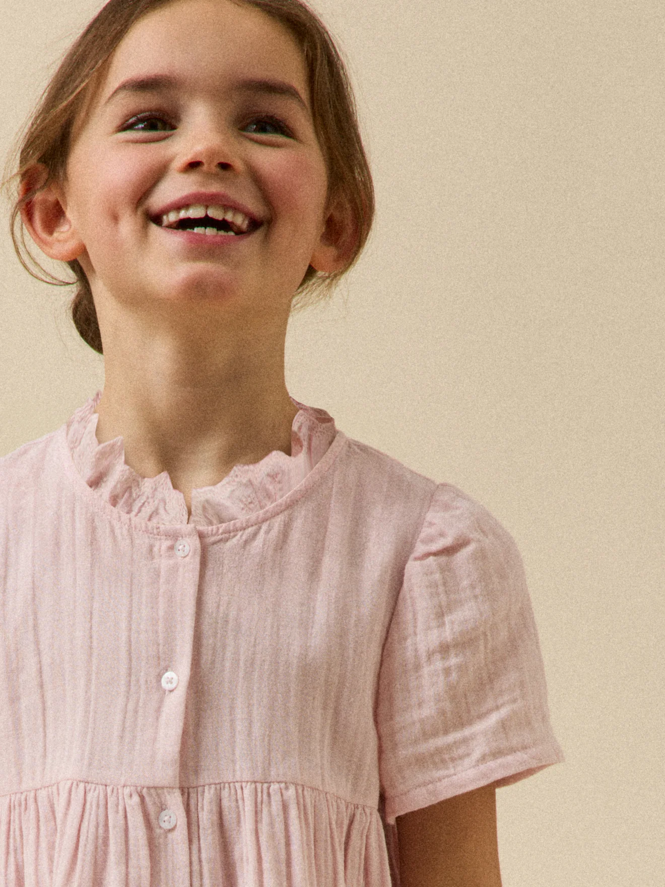 Robe en gaze de coton Fille - Image 3