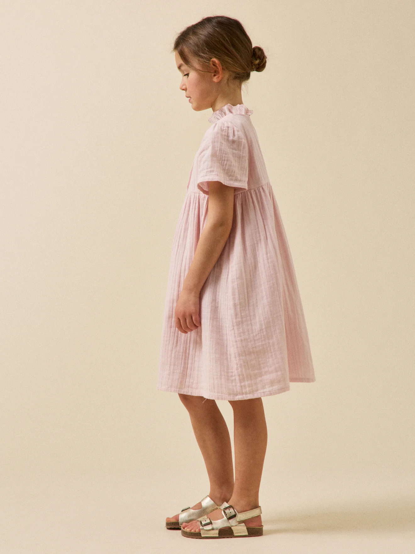 Robe en gaze de coton Fille - Image 4