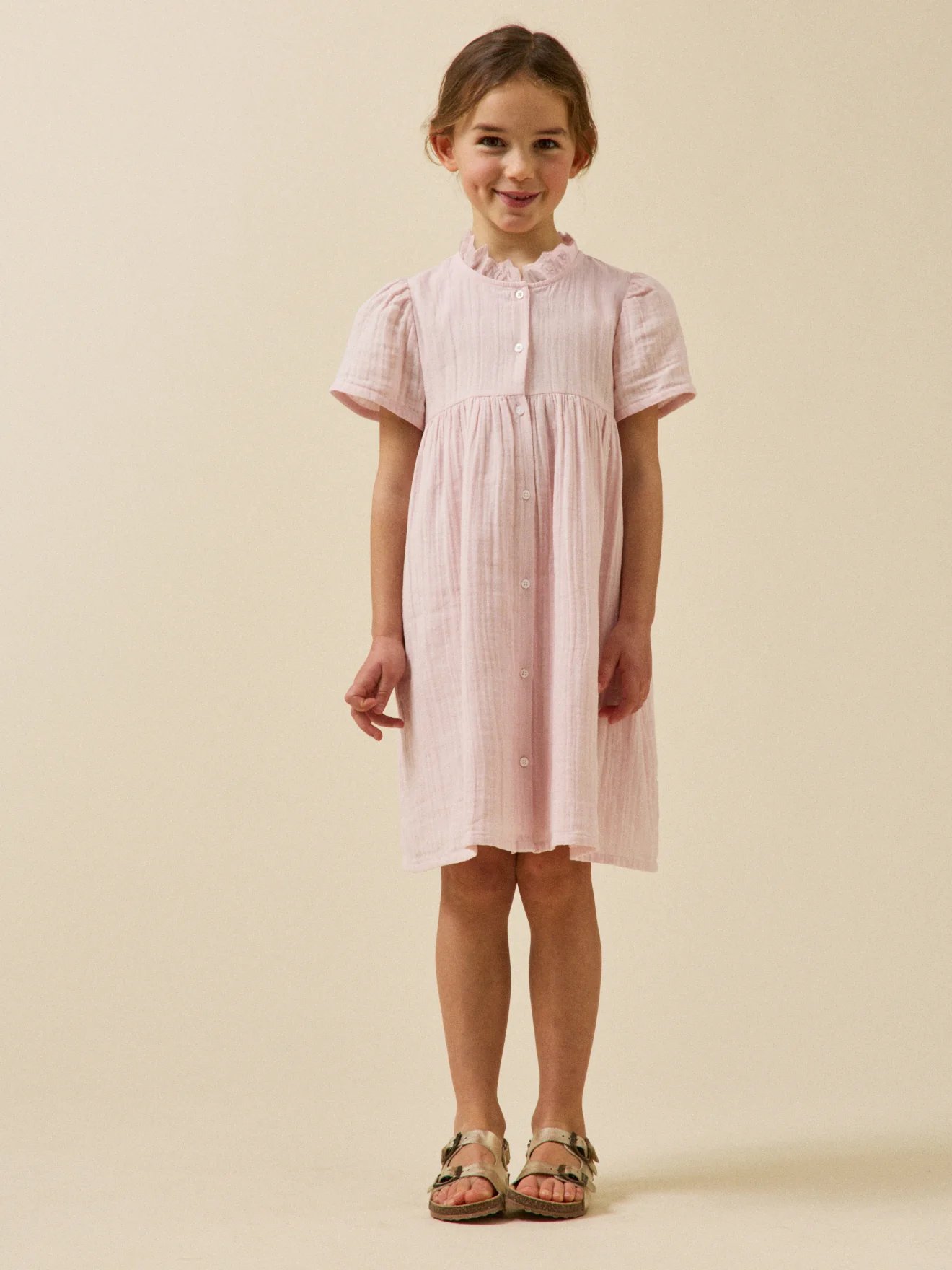Robe en gaze de coton Fille - Image 5