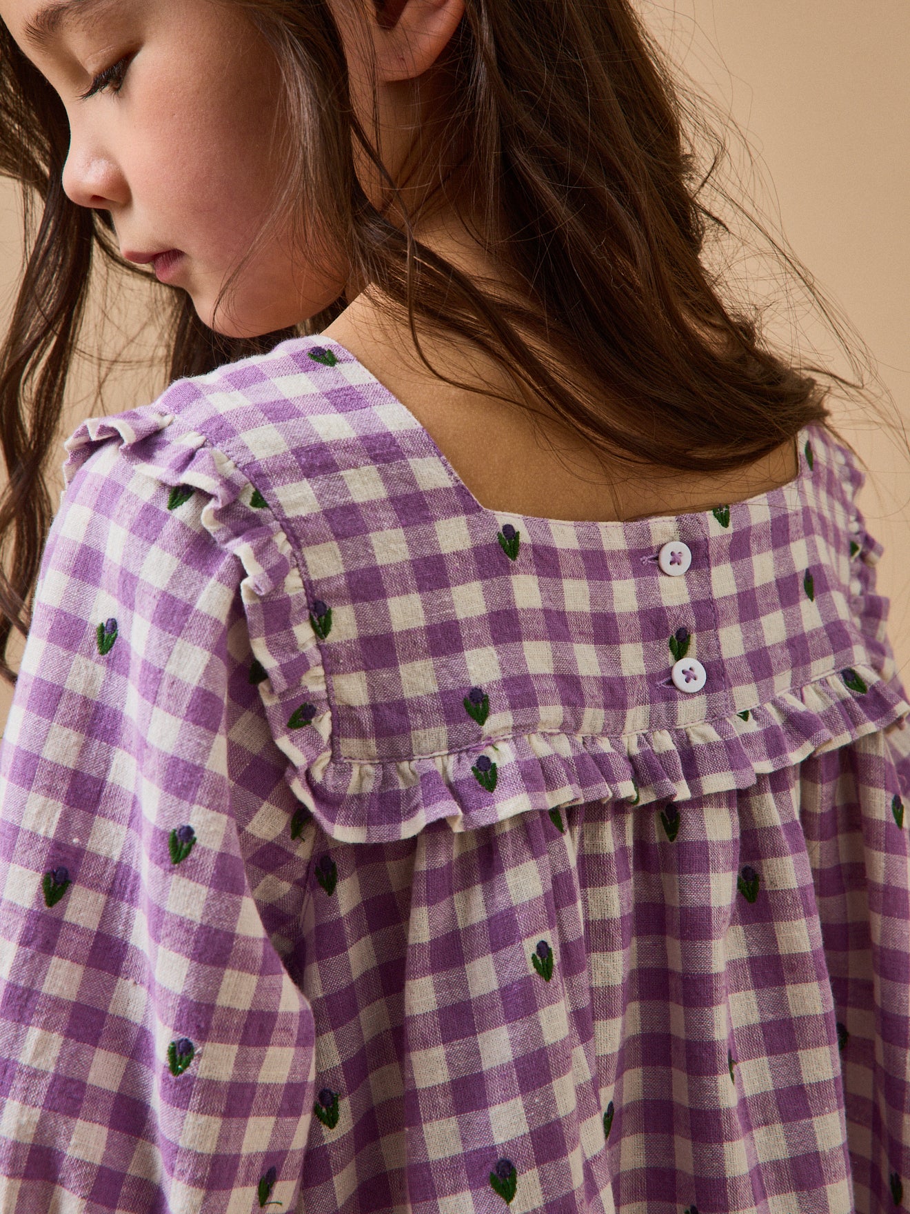 Robe vichy Fille - CYRILLUS X EMILE & IDA - Image 4