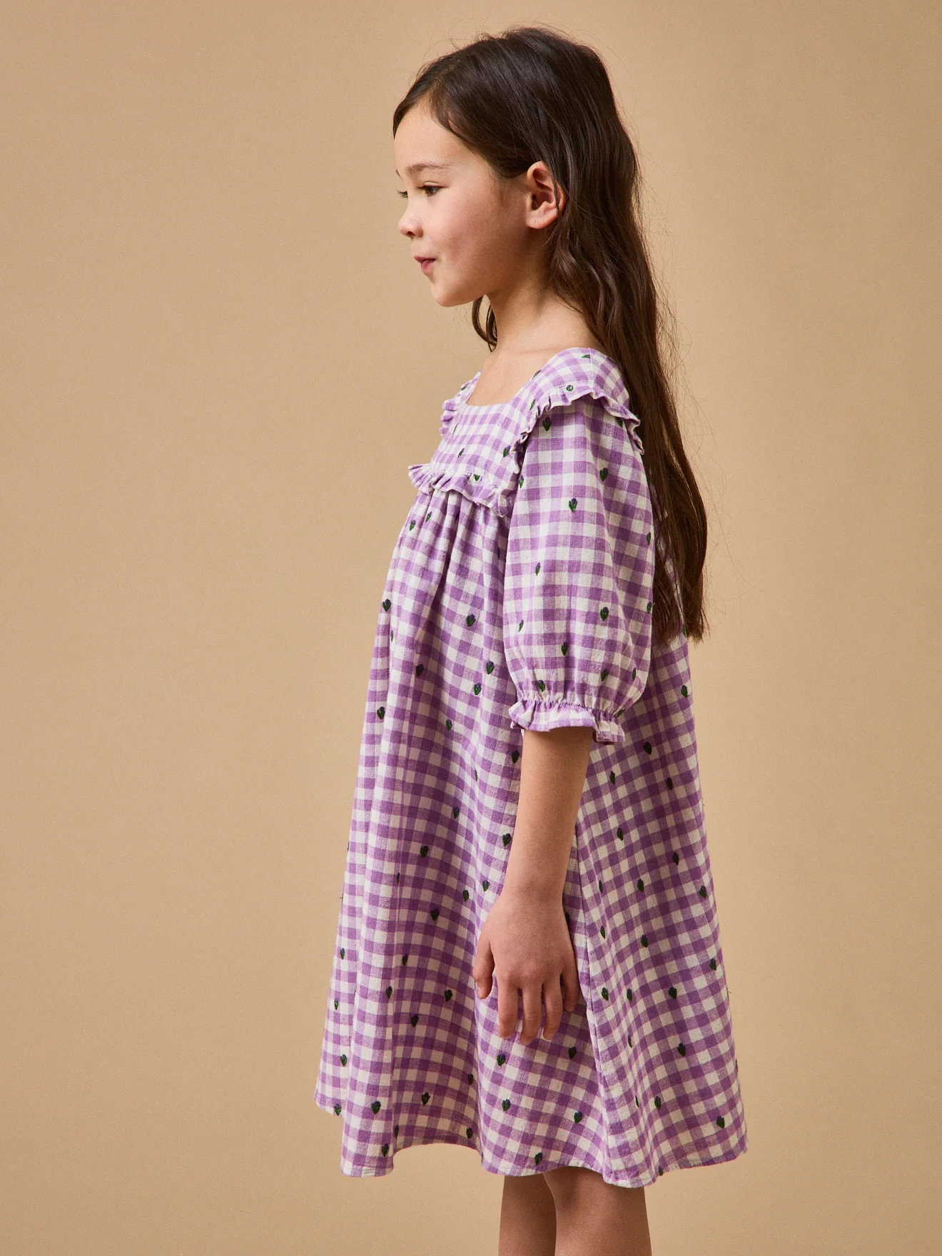 Robe vichy Fille - CYRILLUS X EMILE & IDA - Image 5