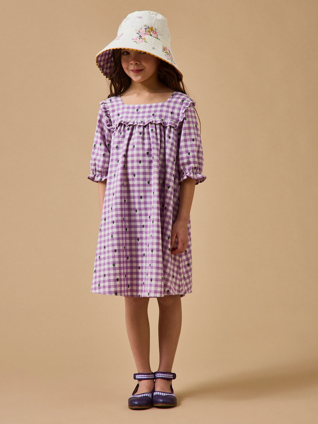Robe vichy Fille - CYRILLUS X EMILE & IDA - Image 6