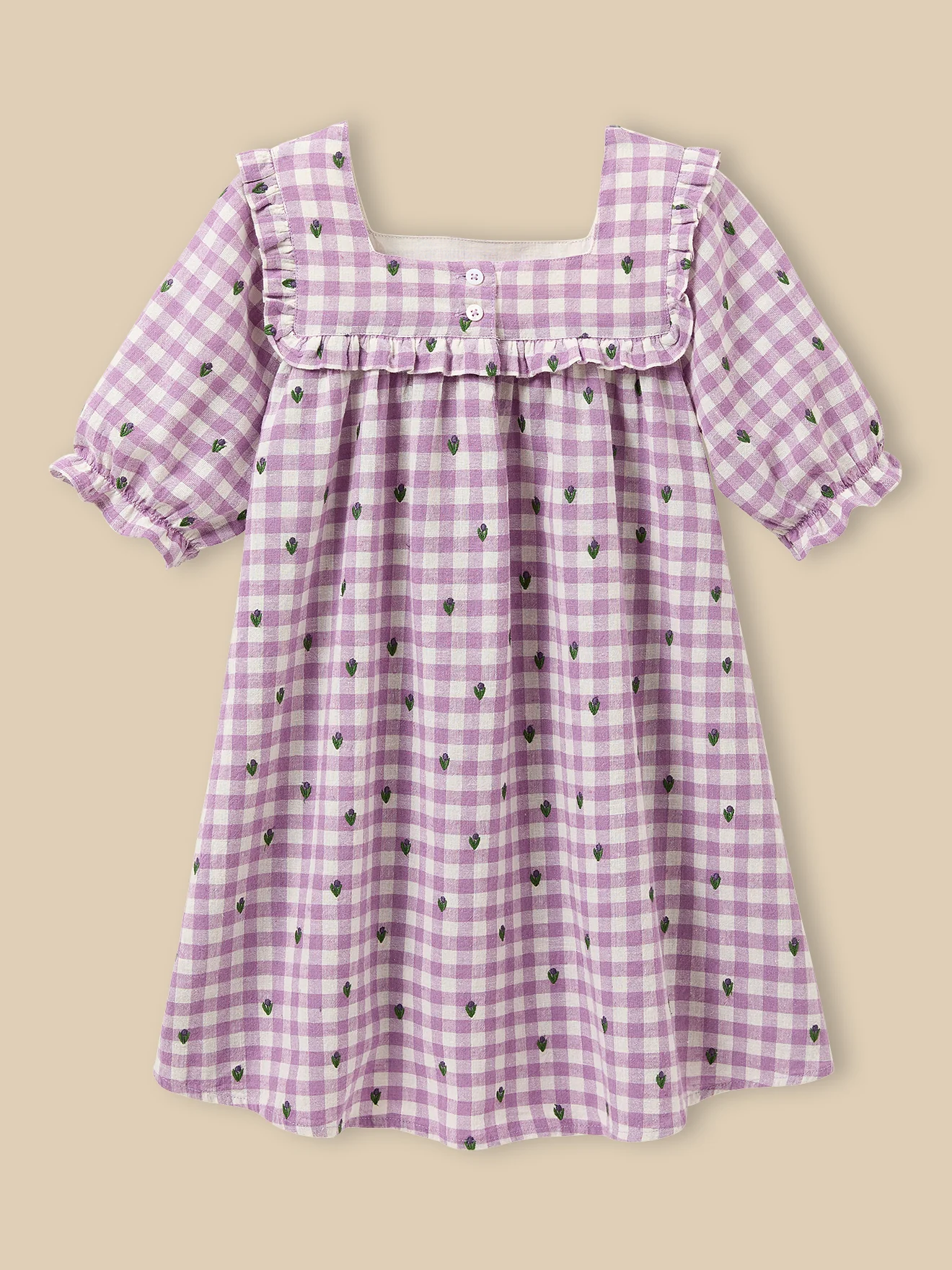 Robe vichy Fille - CYRILLUS X EMILE & IDA - Image 7