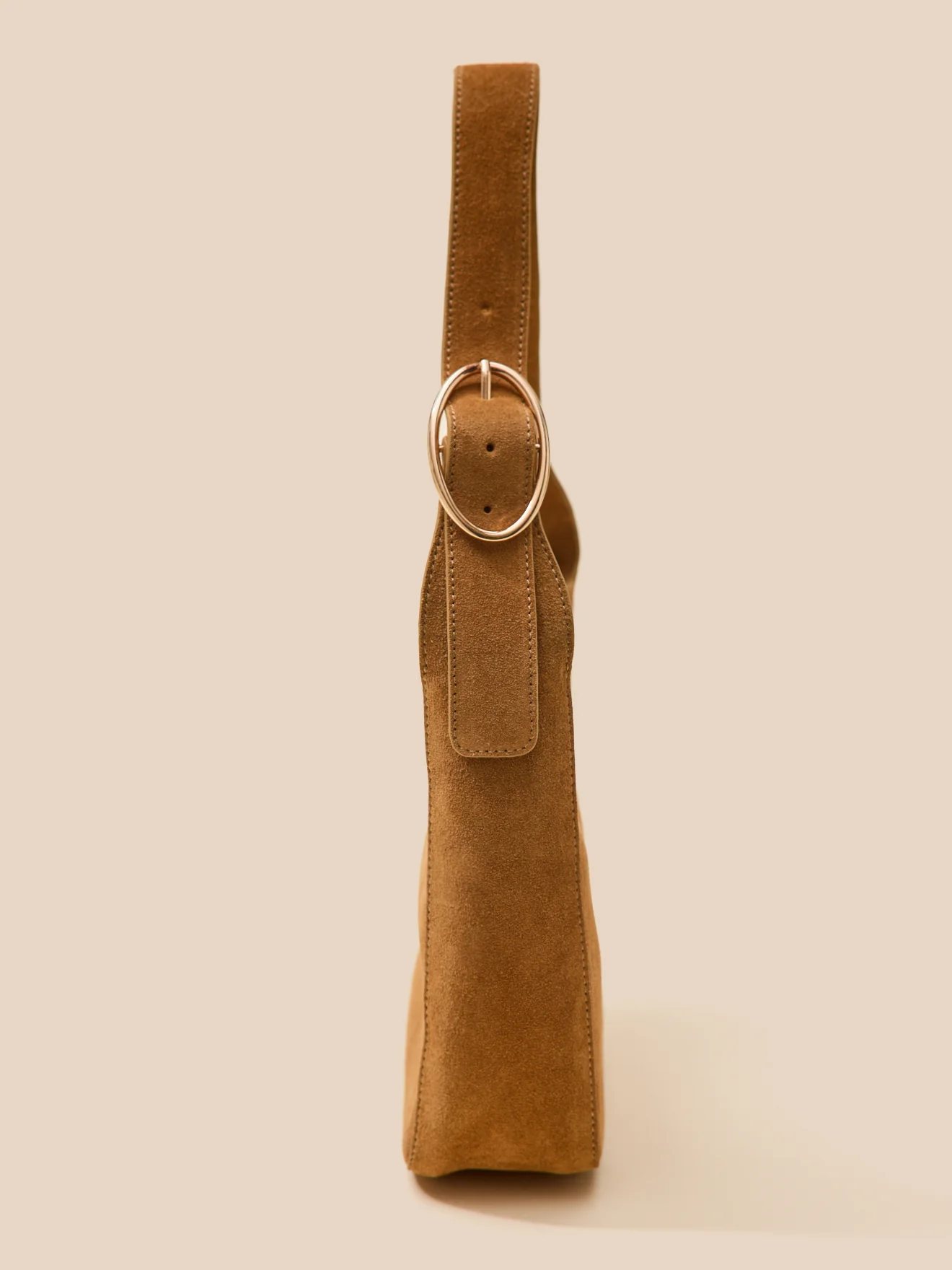 Sac besace femme cuir velours - Collection Maroquinerie Cyrillus - Image 7