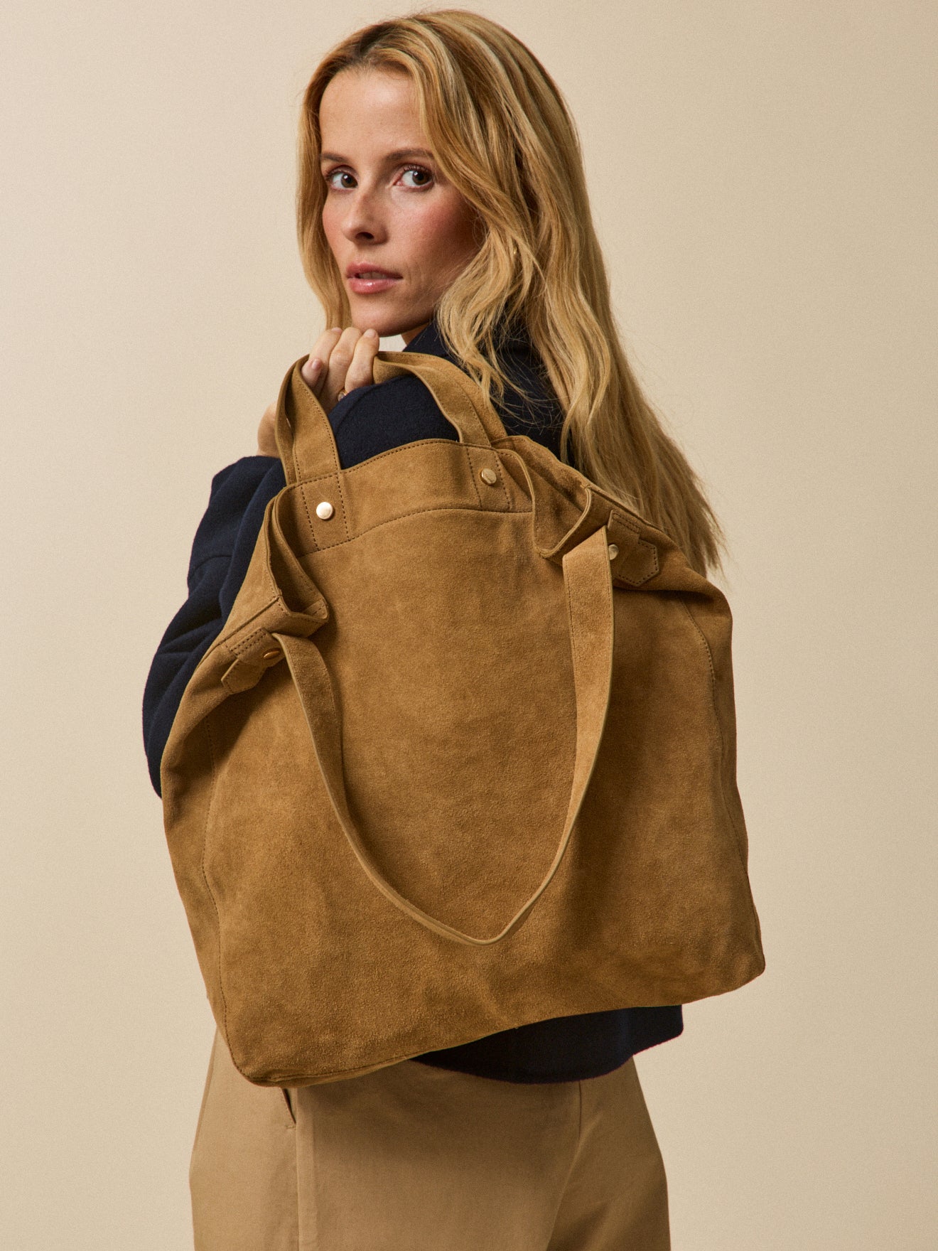 Tote bag cuir femme - Collection Maroquinerie Cyrillus - Image 6