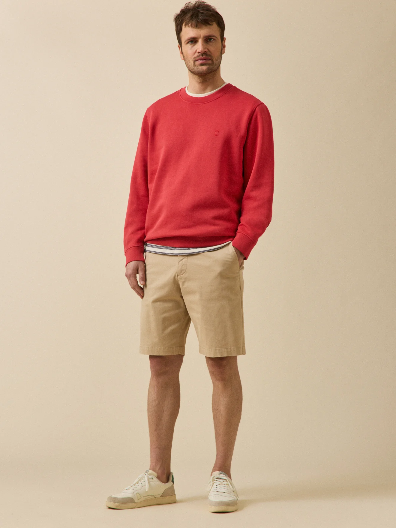 Bermuda chino homme coton stretch - Image 4