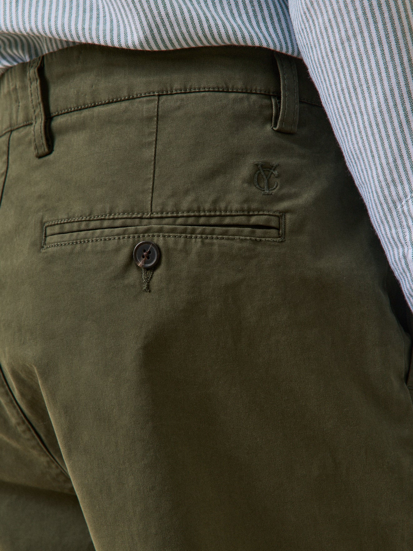 Bermuda chino homme coton stretch - Image 4