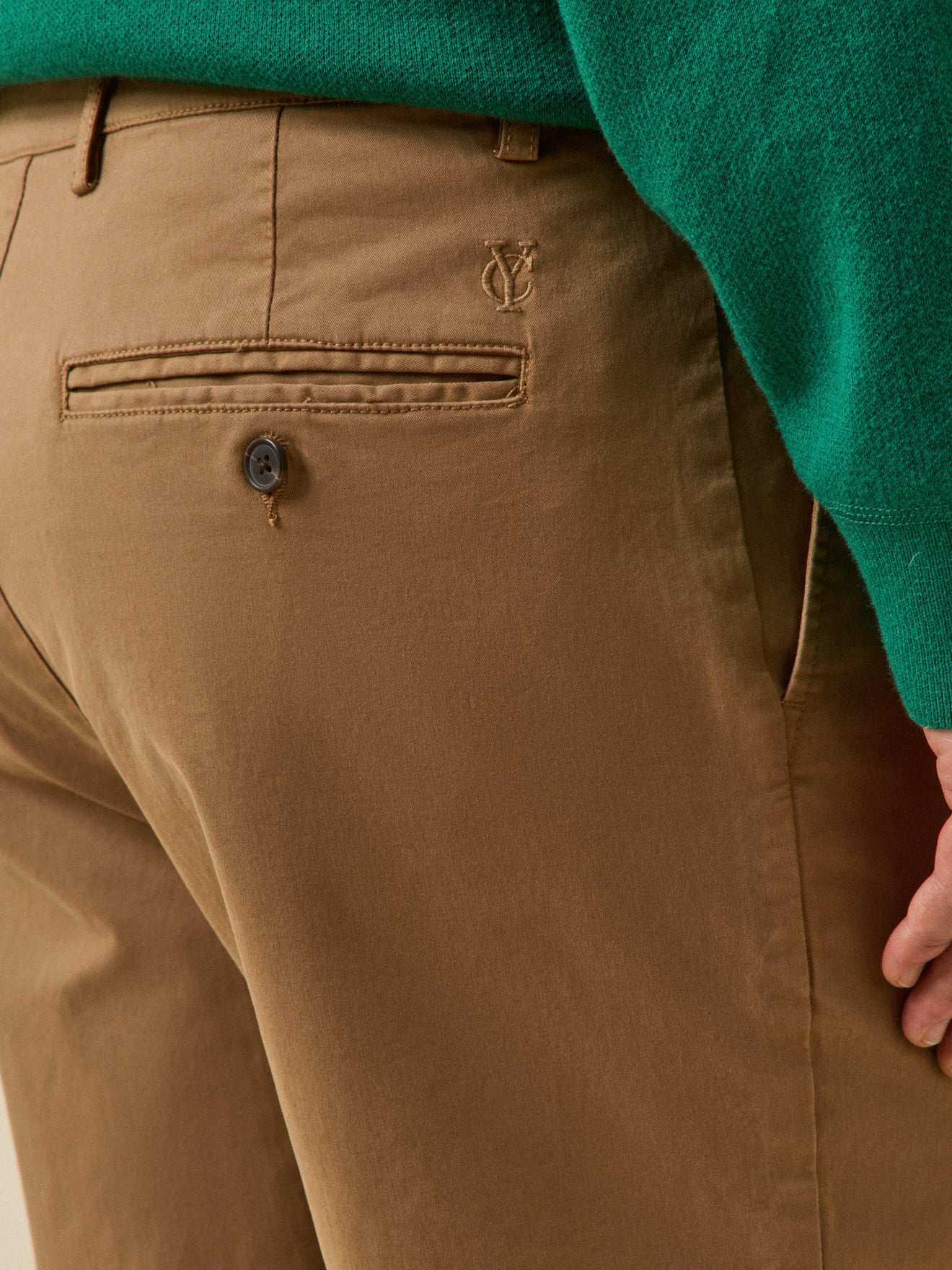 Bermuda chino homme coton stretch - Image 4