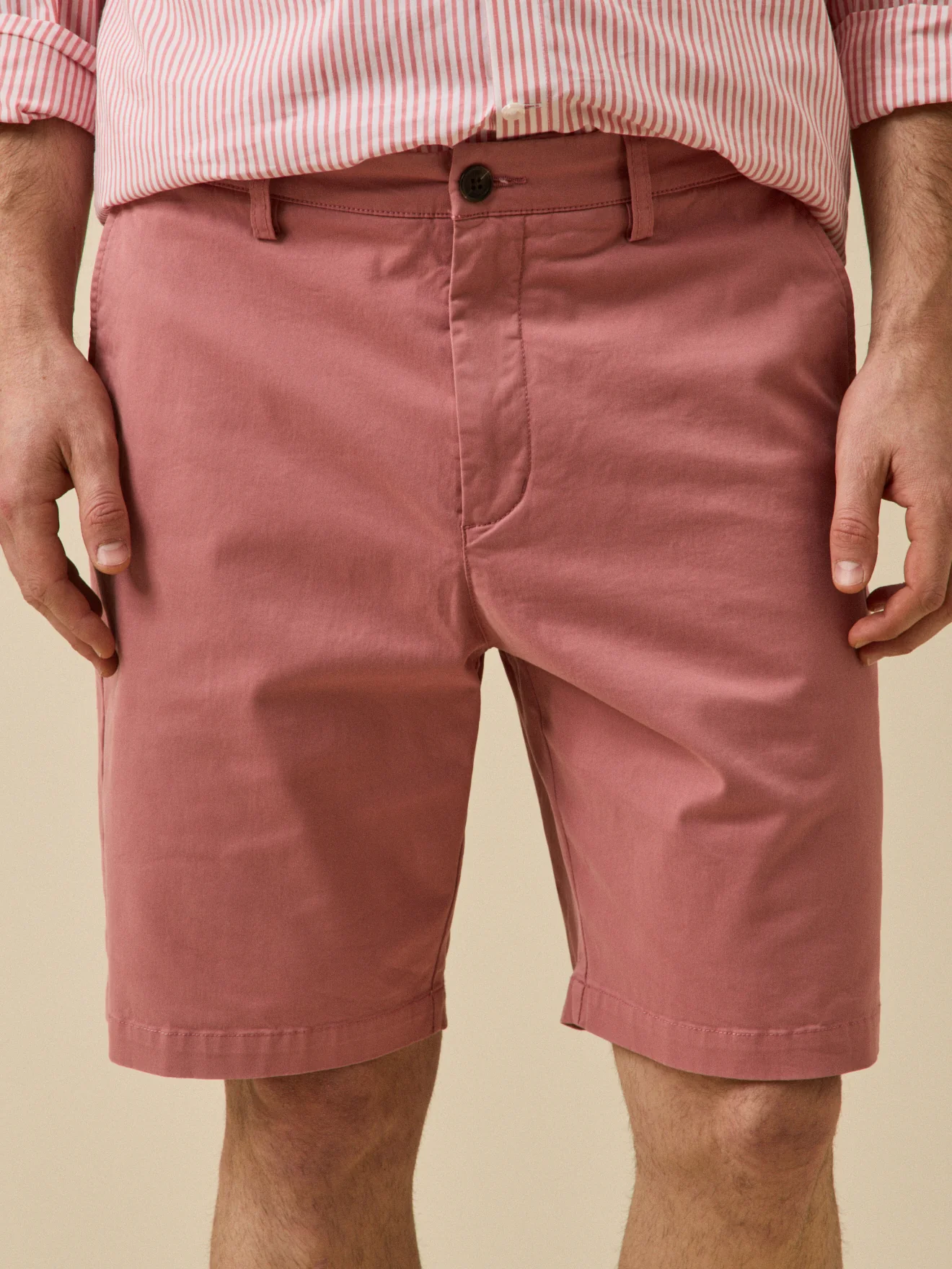 Bermuda chino homme coton stretch - Image 3