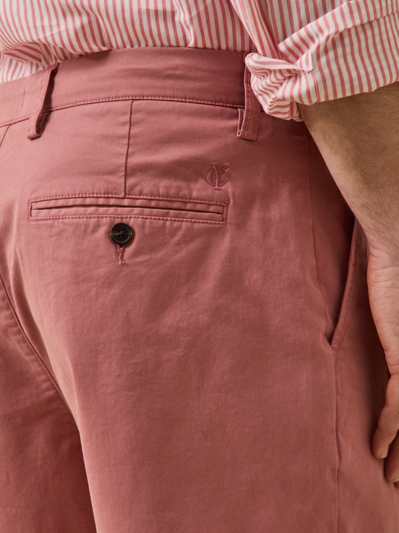 Bermuda chino homme coton stretch - Image 4
