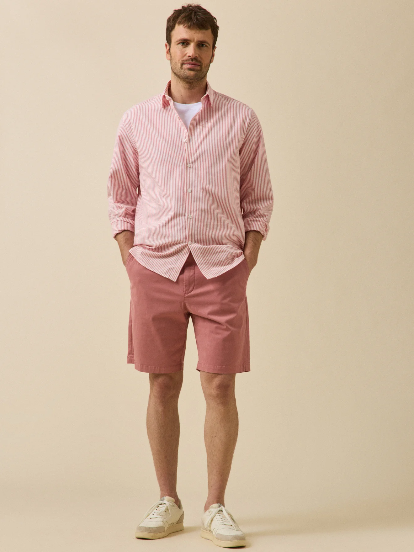 Bermuda chino homme coton stretch - Image 5