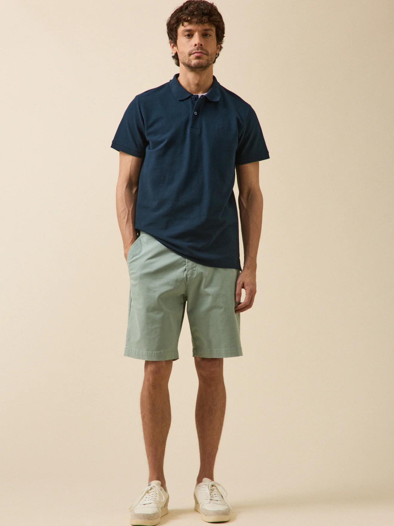 Bermuda chino homme coton stretch - Image 5