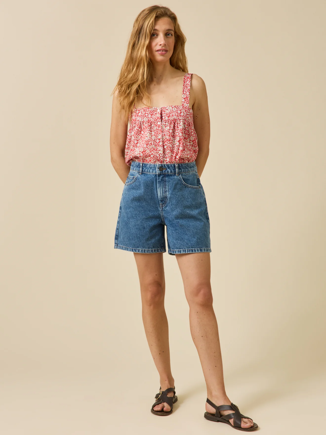 Short jean femme coton biologique - Image 5