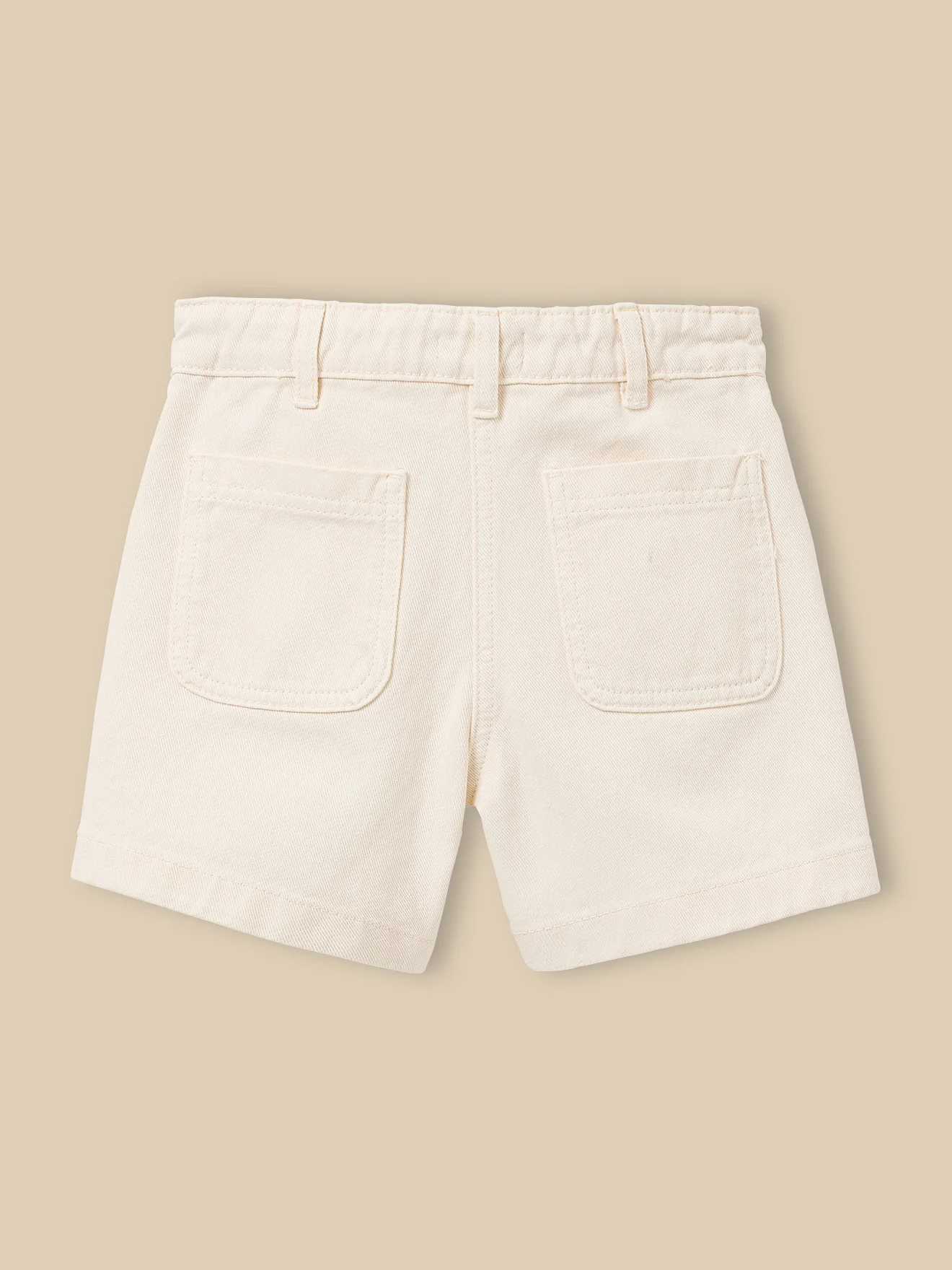 Short Fille denim couleur - Image 7